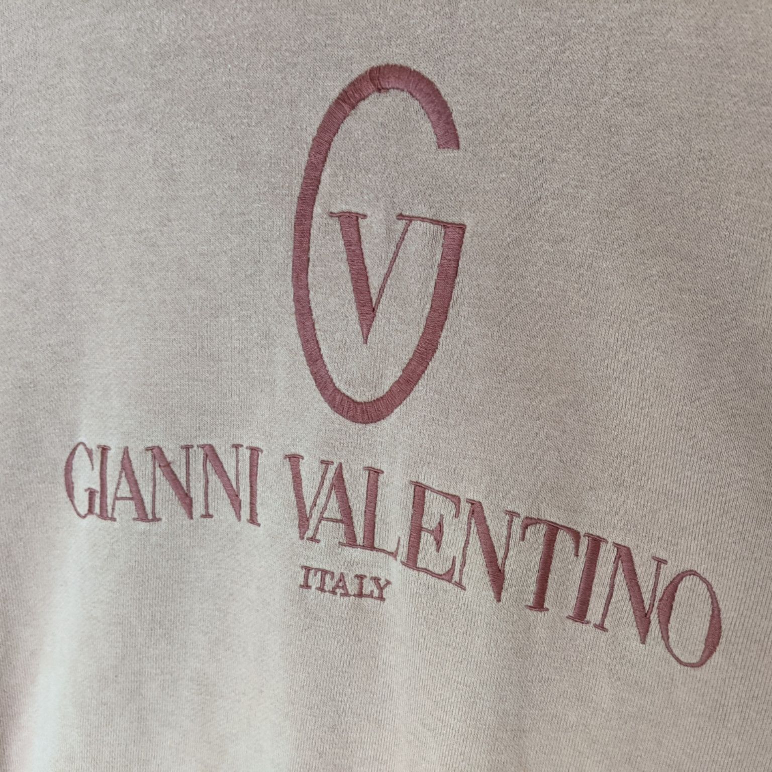 Gianni Valentino GIANNI VALENTINO Big Logo Spell Out Jumper Sweatshirt Size US L / EU 52-54 / 3 - 6 Thumbnail