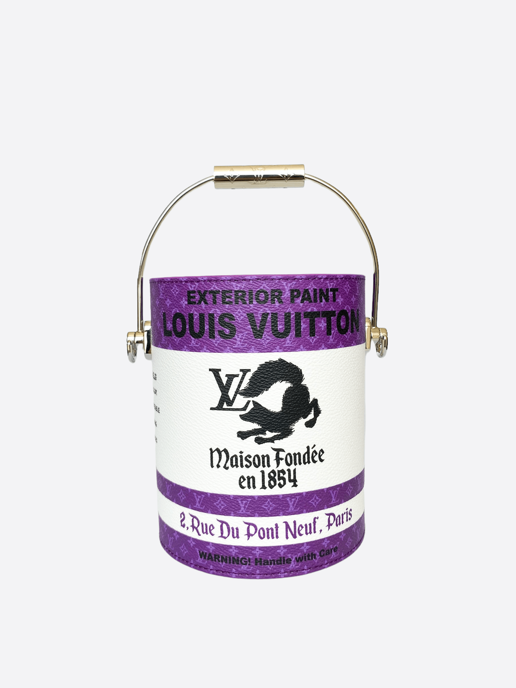 Louis Vuitton Monogram Paint Can - Purple Satchels, Bags - LOU605440