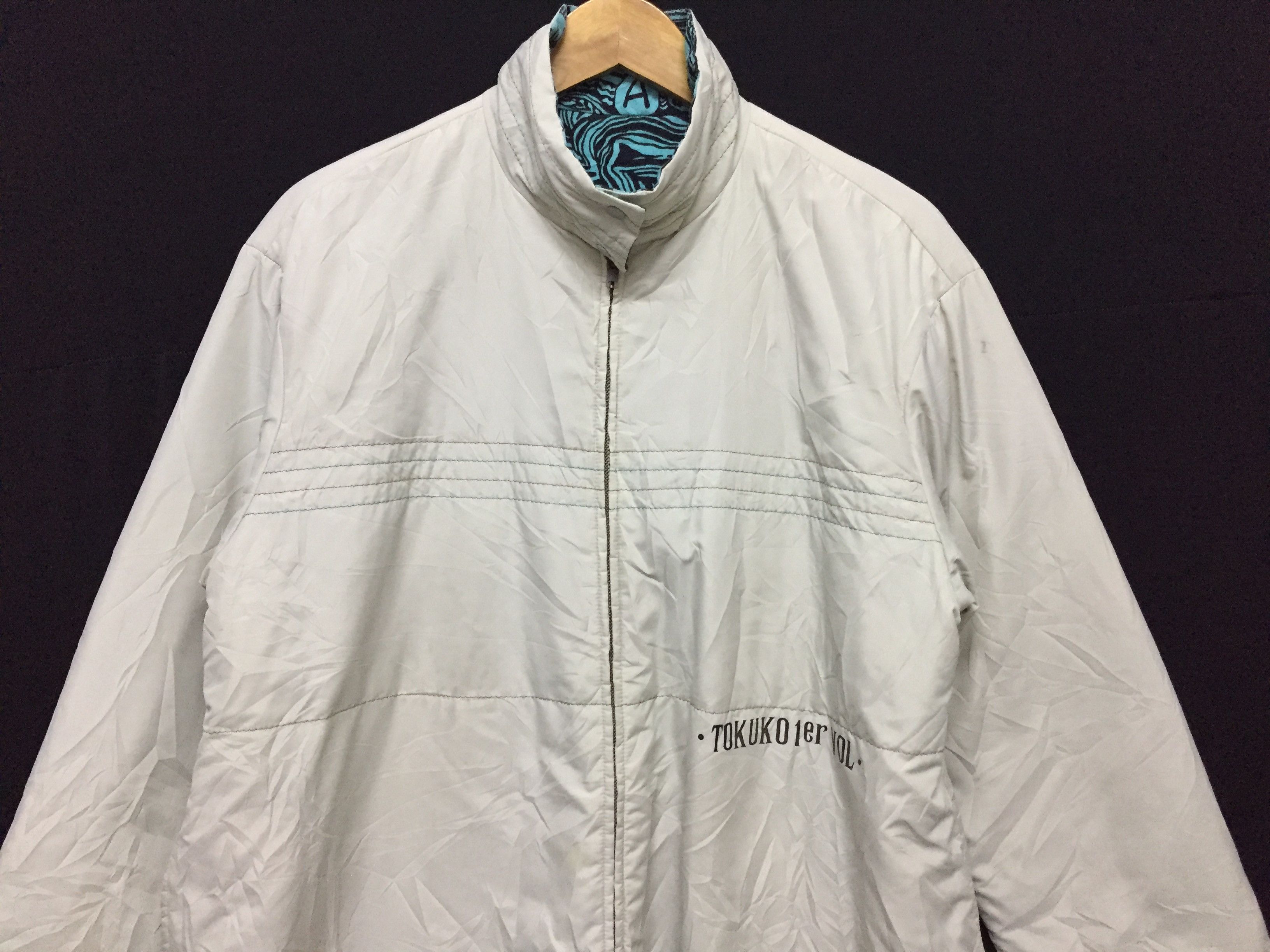 20471120 90's Tokuko 1er Vol CUBA art reversible jacket Size US M / EU 48-50 / 2 - 16 Thumbnail