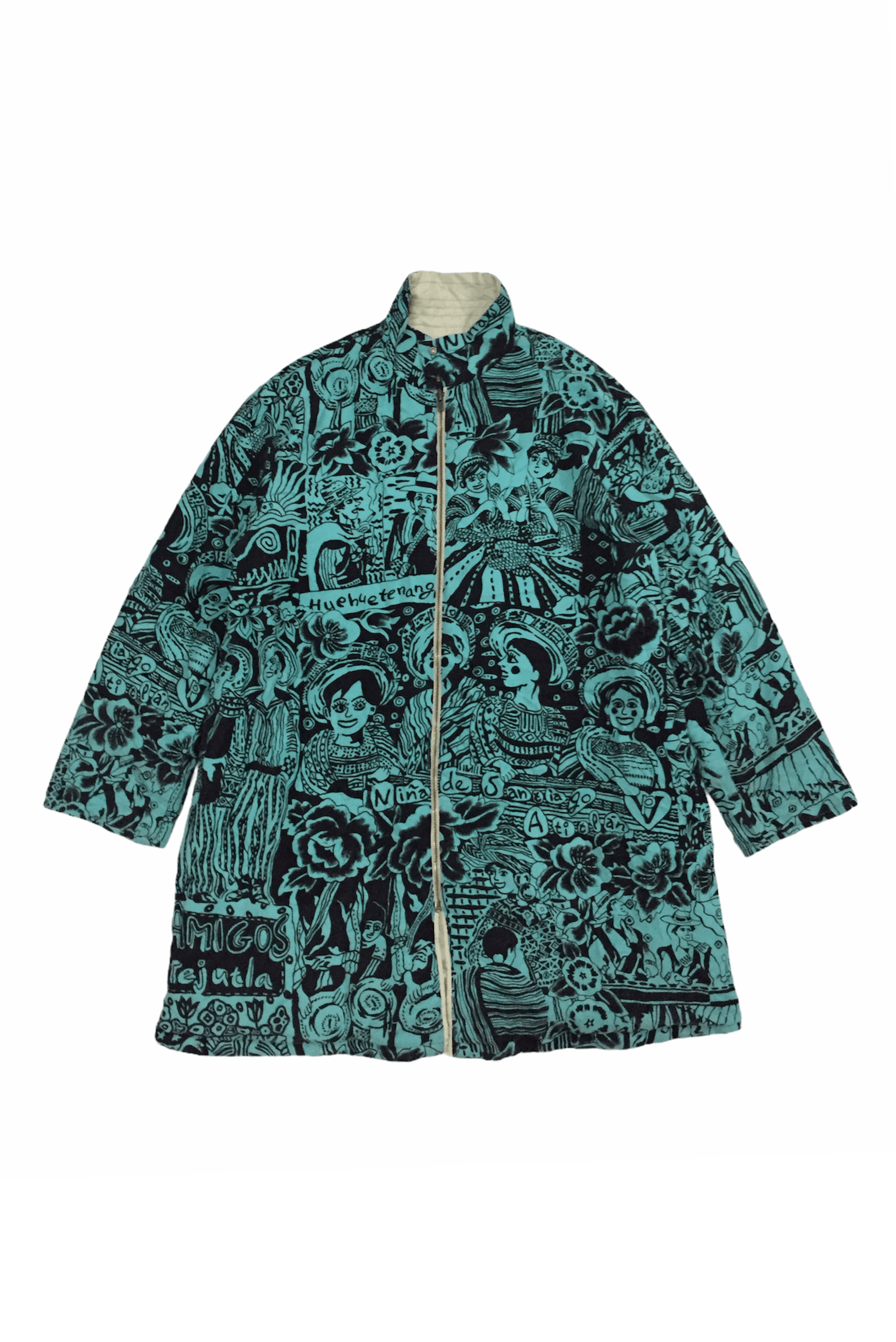 20471120 90's Tokuko 1er Vol CUBA art reversible jacket Size US M / EU 48-50 / 2 - 1 Thumbnail