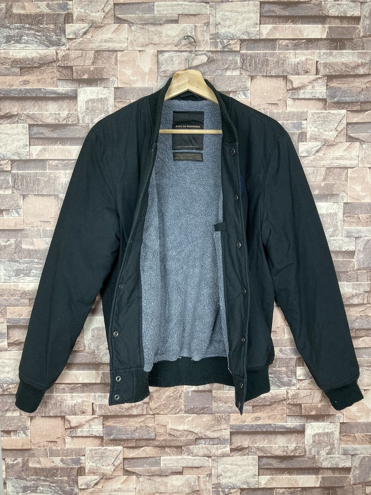 Deus Ex Machina Deus Ex Machina Spring Varsity Black Jacket Size US S / EU 44-46 / 1 - 3 Thumbnail
