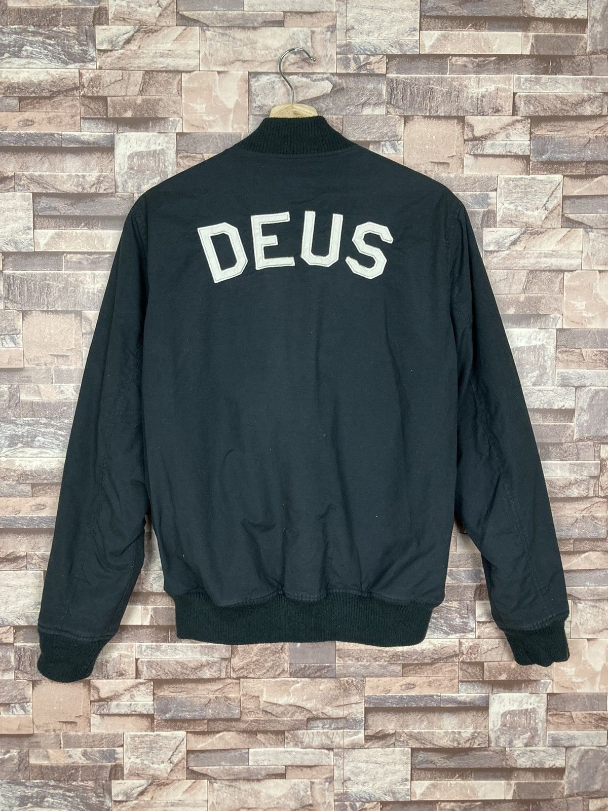 Deus Ex Machina Deus Ex Machina Spring Varsity Black Jacket Size US S / EU 44-46 / 1 - 2 Thumbnail