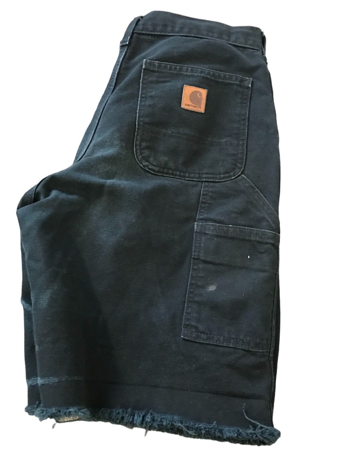 Carhartt × Levi's × Vintage CArhartt raw shorts 30 fray denim Size US 30 / EU 46 - 2 Thumbnail