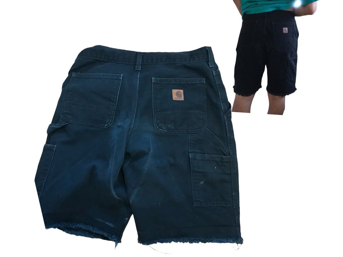 Carhartt × Levi's × Vintage CArhartt raw shorts 30 fray denim Size US 30 / EU 46 - 1 Thumbnail