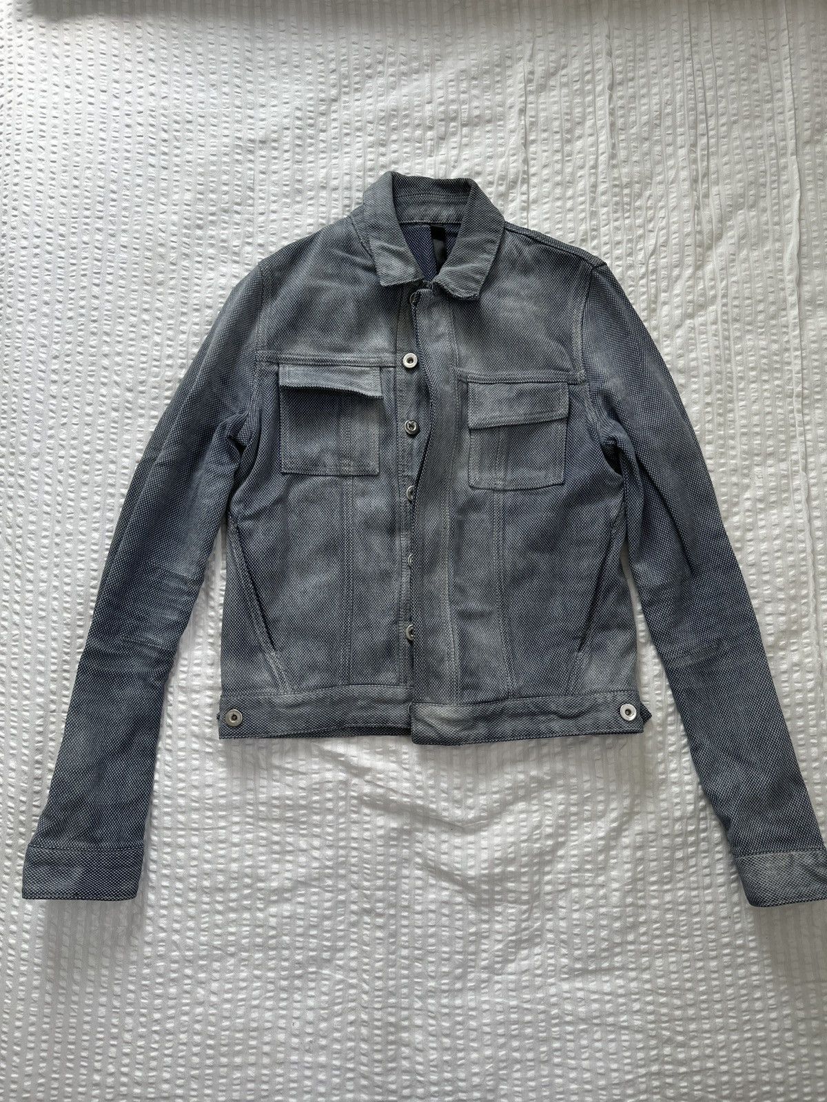 Balenciaga Denim jacket -sz.44/xs Size US S / EU 44-46 / 1 - 1 Thumbnail