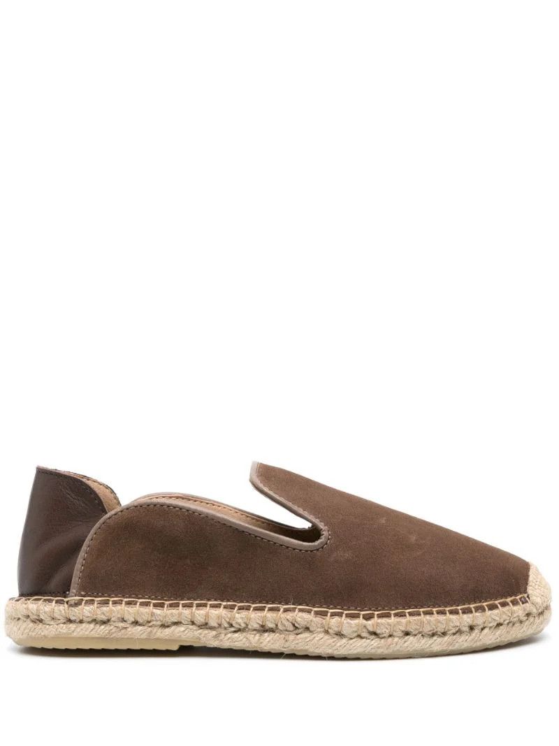 Brown Veluso Suede Espadrilles