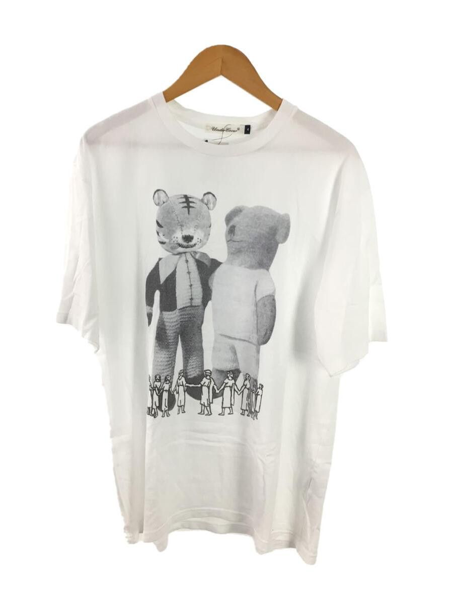 Pre-owned Undercover Oversized Bears Tee In White