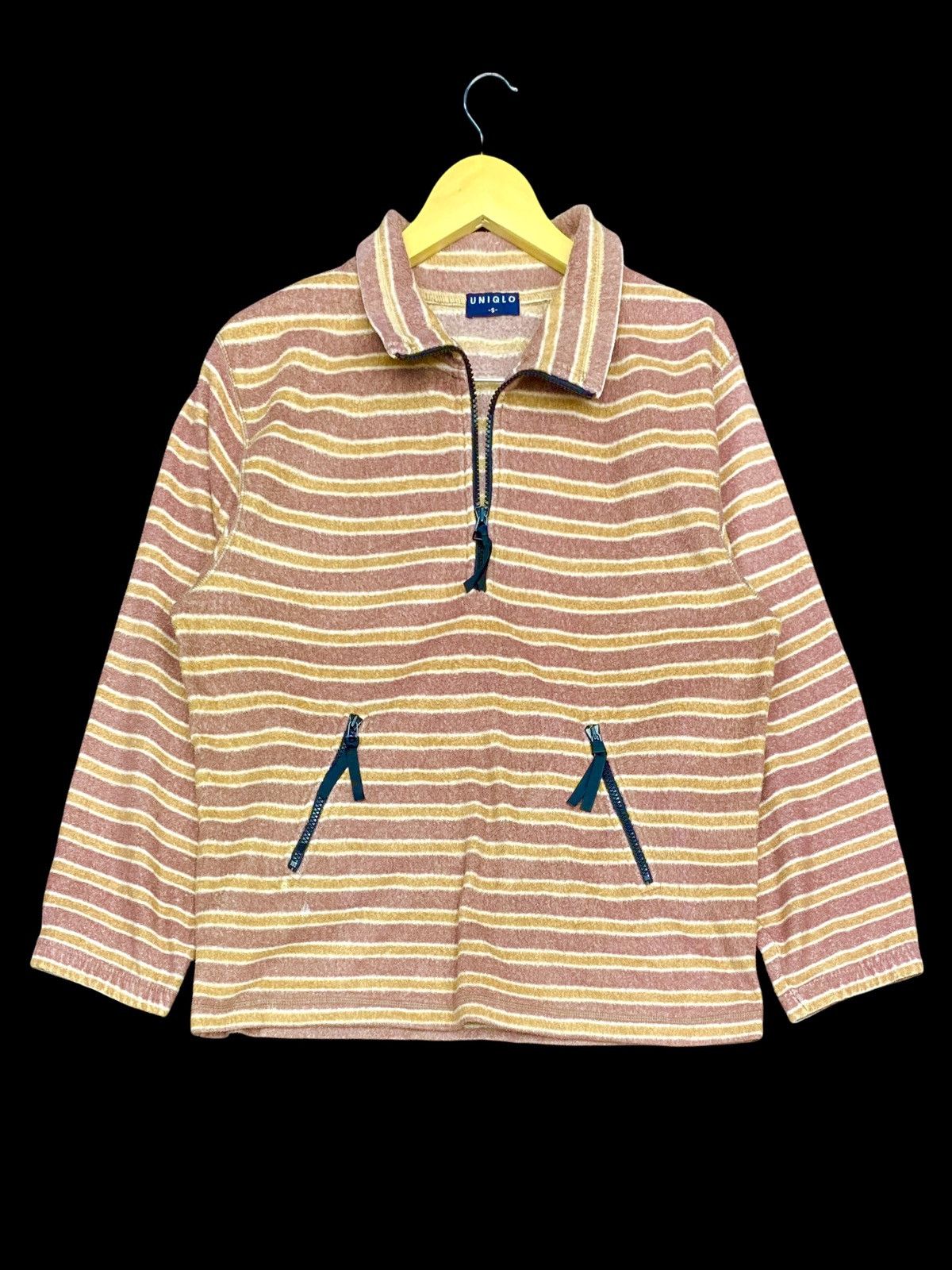 Uniqlo UNIQLO SWEATSHIRT FLEECE HALF ZIP Size US M / EU 48-50 / 2 - 1 Thumbnail