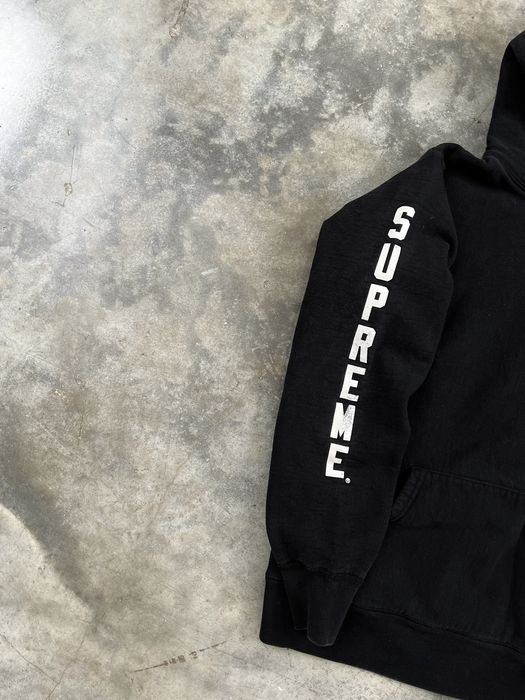 Supreme ny best sale hoodie sweatshirt