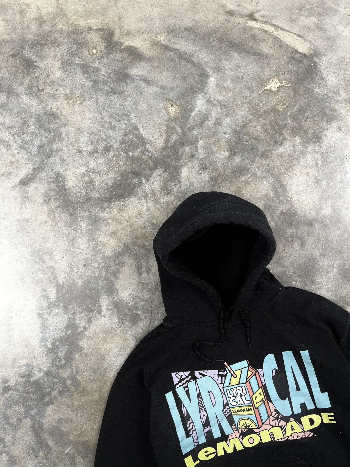 Lyrical Lemonade Lyrical Lemonade Juice Carton Center Logo Hoodie Navy Small Size US S / EU 44-46 / 1 - 2 Thumbnail