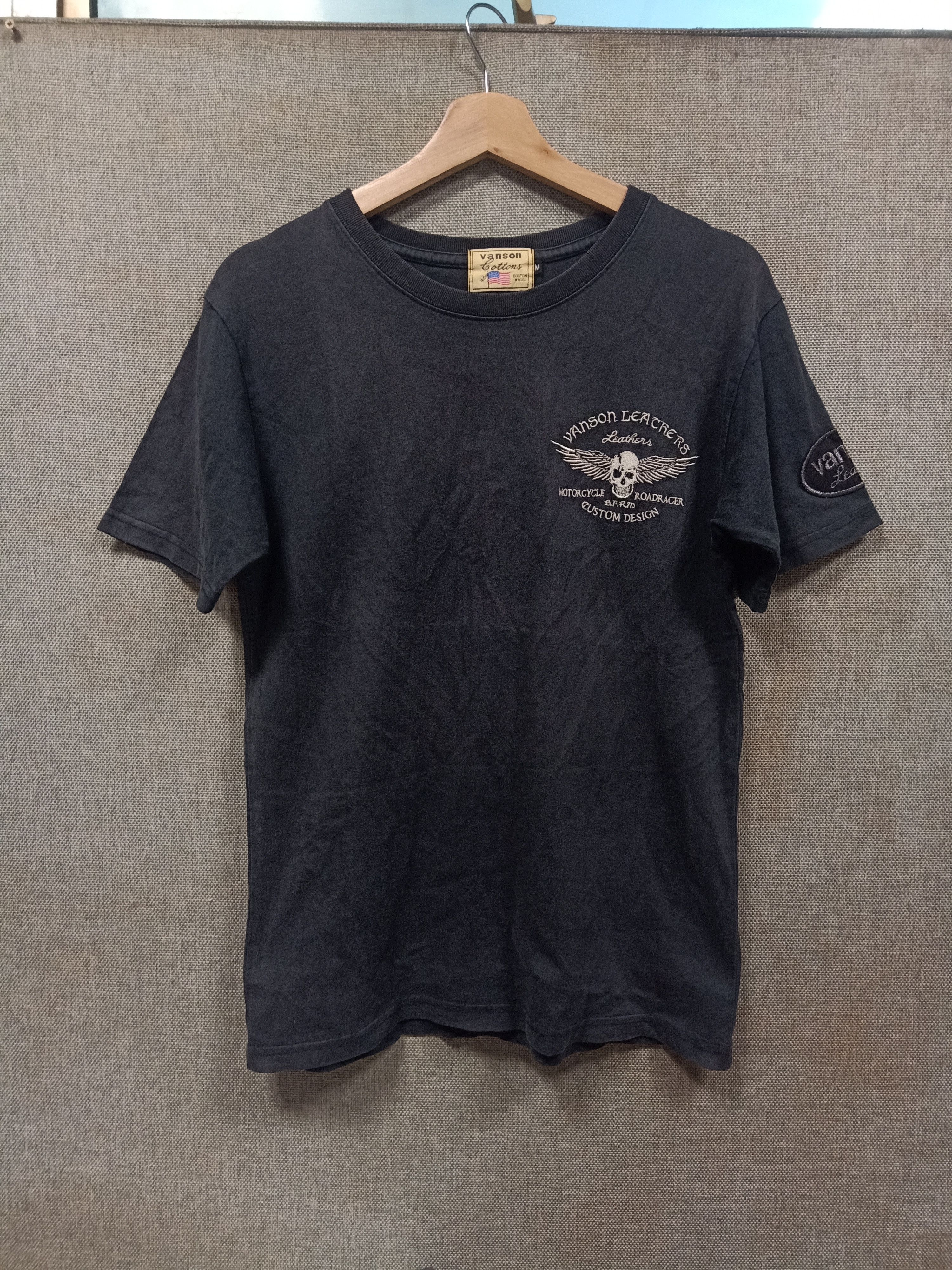 Vanson Leathers × Vintage T shirt vanson leathers skulls Size US S / EU 44-46 / 1 - 2 Thumbnail