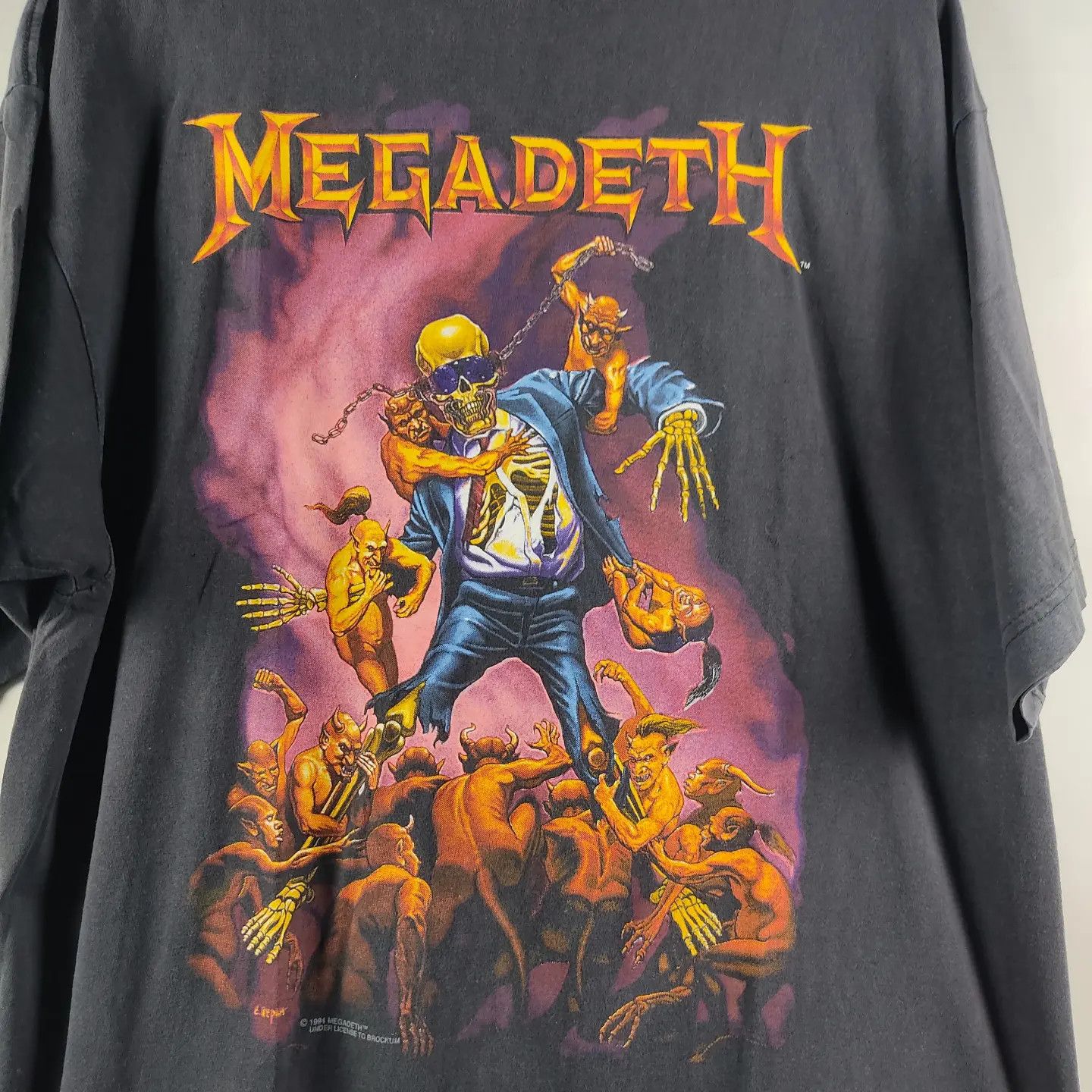 Band Tees × Megadeth × Vintage 1994 Megadeth Countdown to extinction Size US XL / EU 56 / 4 - 4 Thumbnail