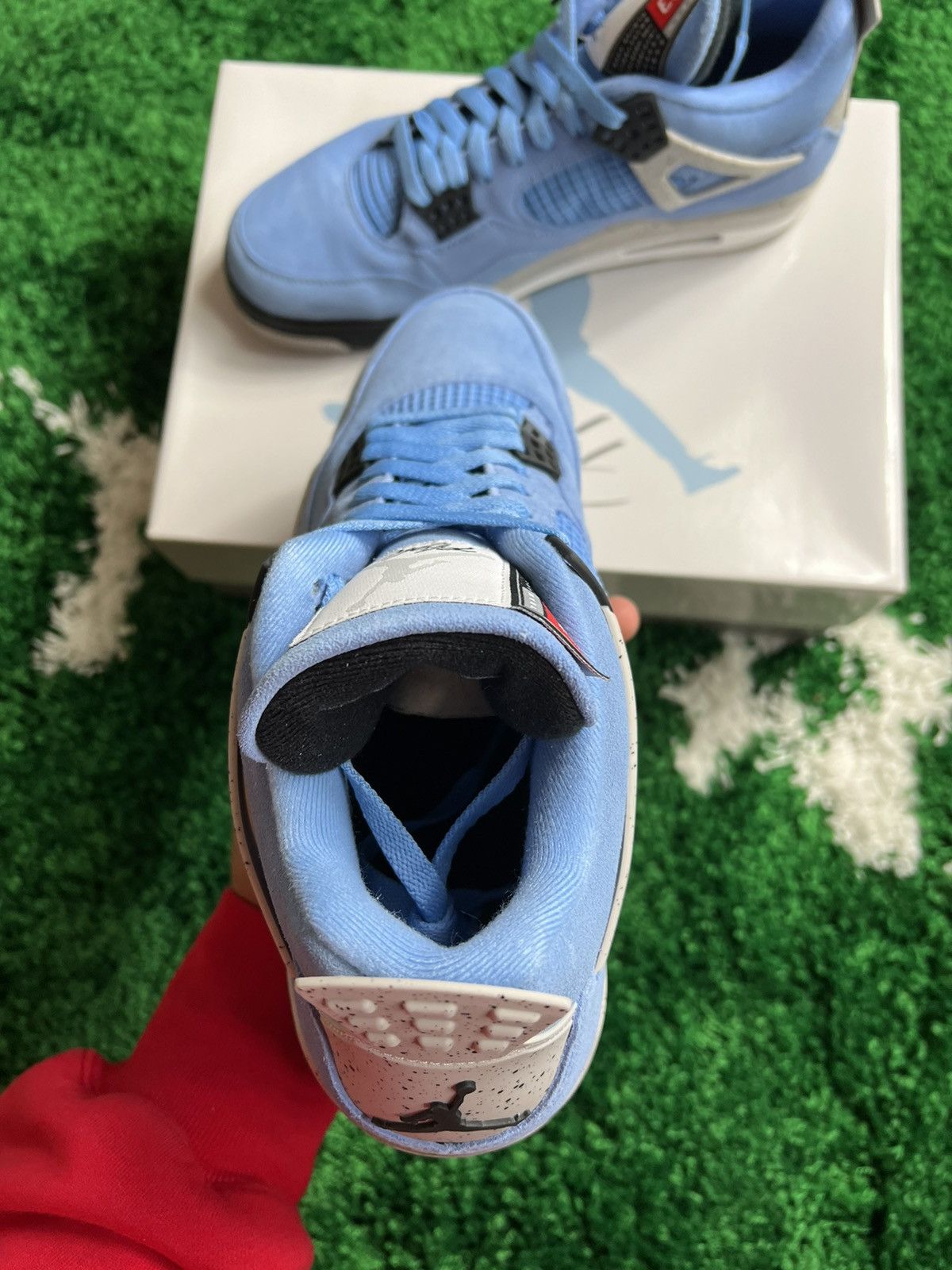 Jordan Brand Jordan 4 Retro University Blue Size US 11.5 / EU 44-45 - 4 Thumbnail