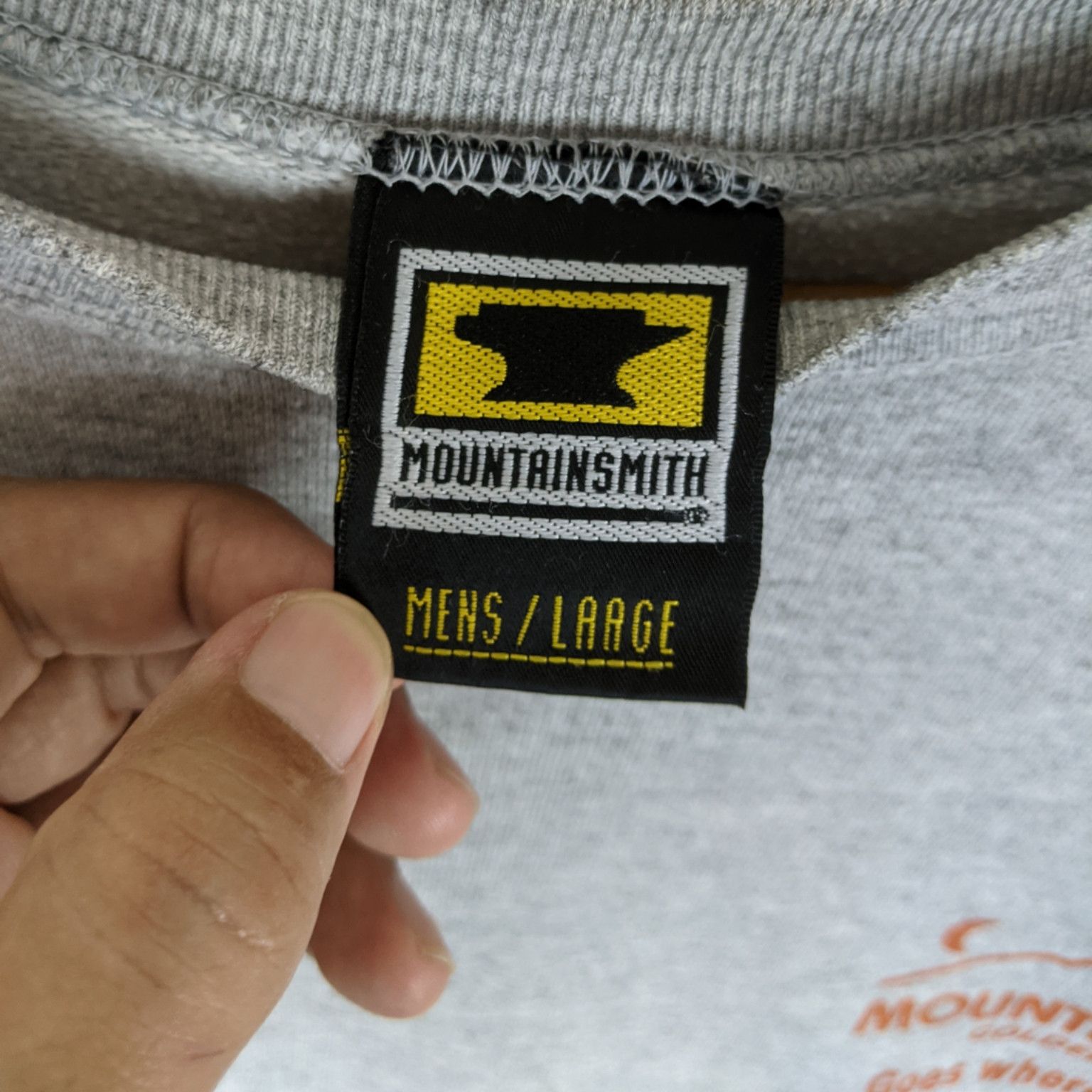 Japanese Brand 2000's MOUNTAIN SMITH Hiking Outdoor Jumper Sweatshirt Size US L / EU 52-54 / 3 - 9 Thumbnail