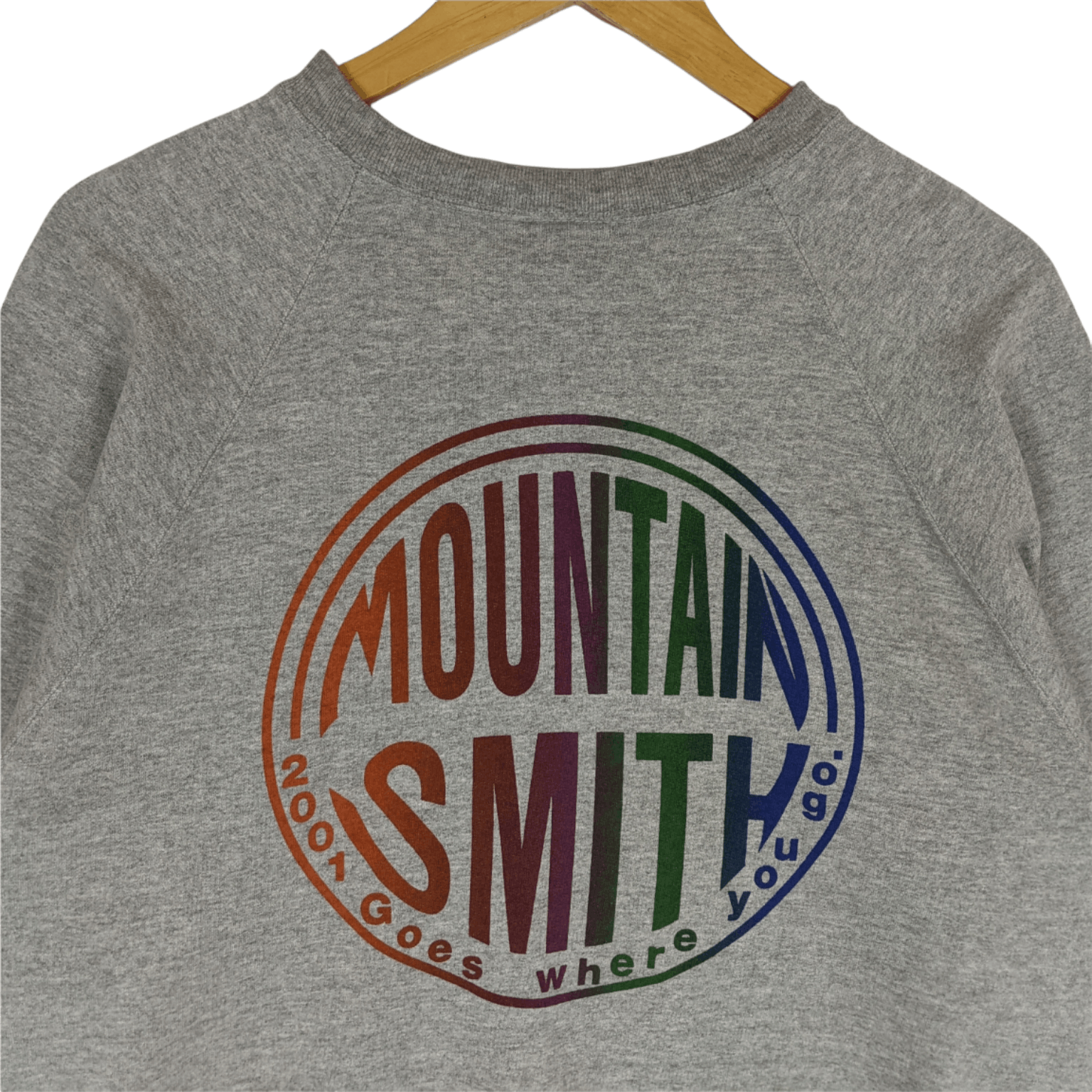 Japanese Brand 2000's MOUNTAIN SMITH Hiking Outdoor Jumper Sweatshirt Size US L / EU 52-54 / 3 - 3 Thumbnail
