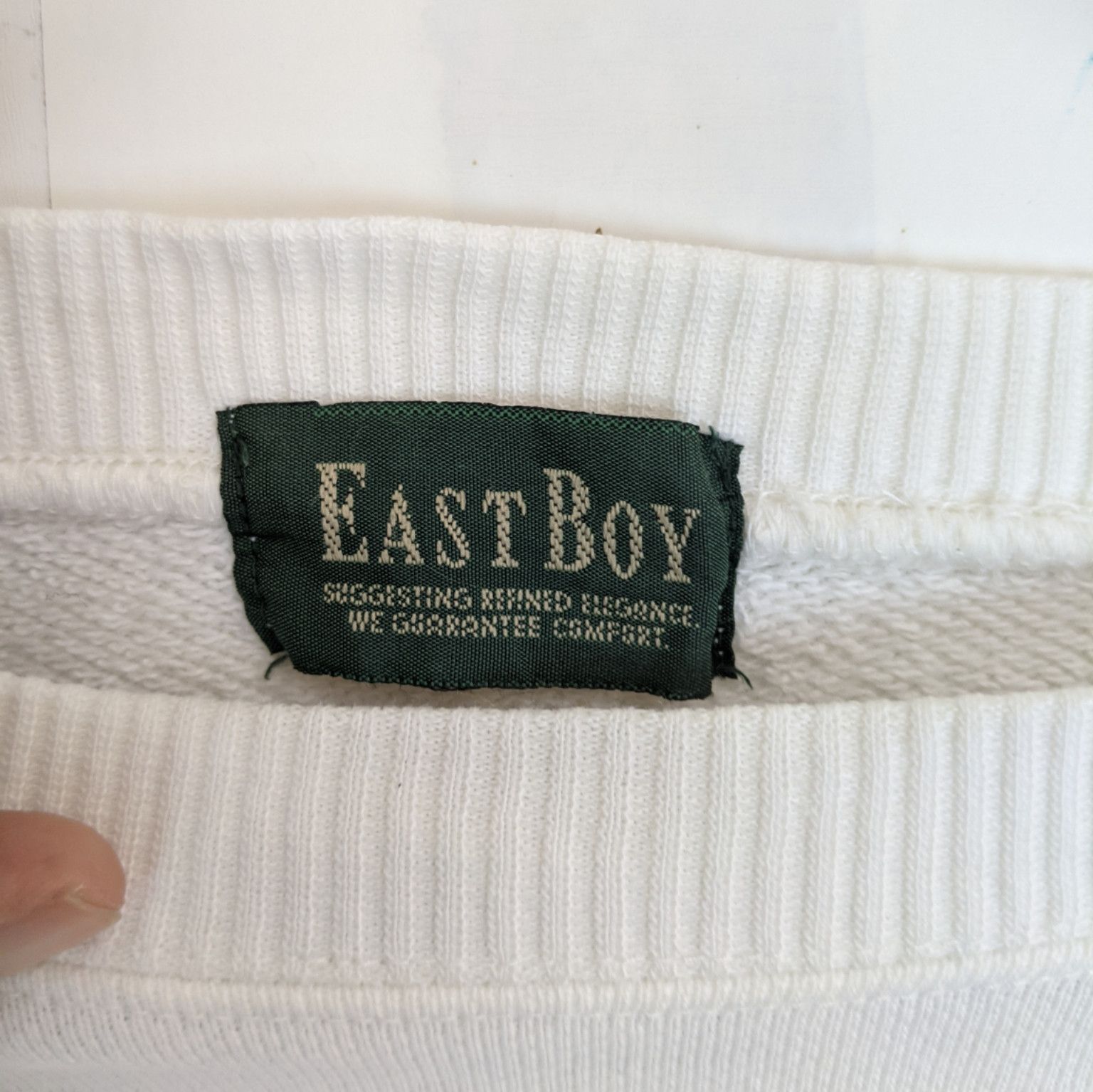 Japanese Brand EAST BOY Plain Jumper Sweatshirt Size US M / EU 48-50 / 2 - 11 Thumbnail
