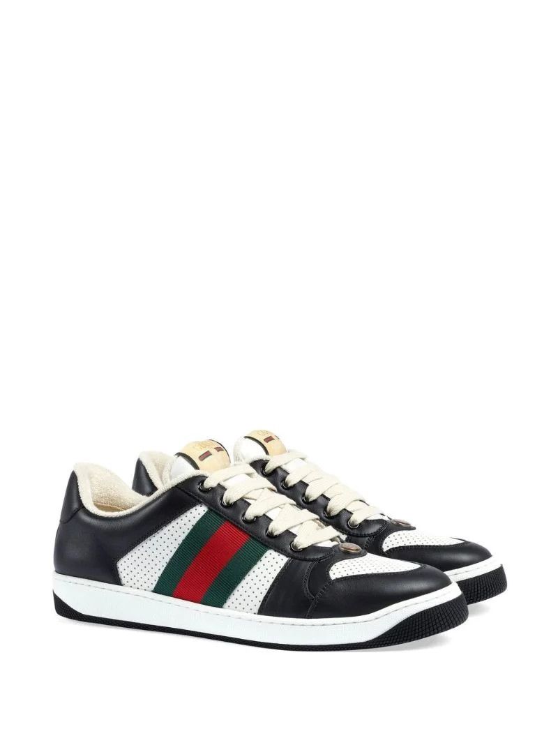 Black Screener Low-Top Sneakers