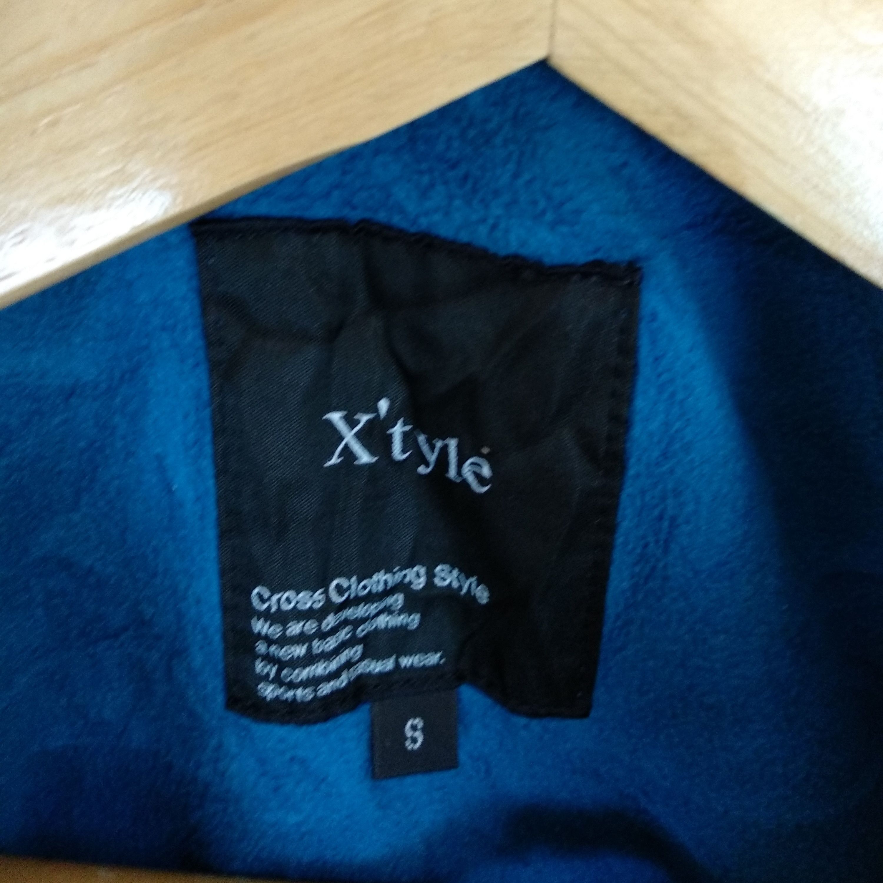 Japanese Brand X'TYLE Japan Fluffy Fleece Jacket Size US S / EU 44-46 / 1 - 9 Thumbnail