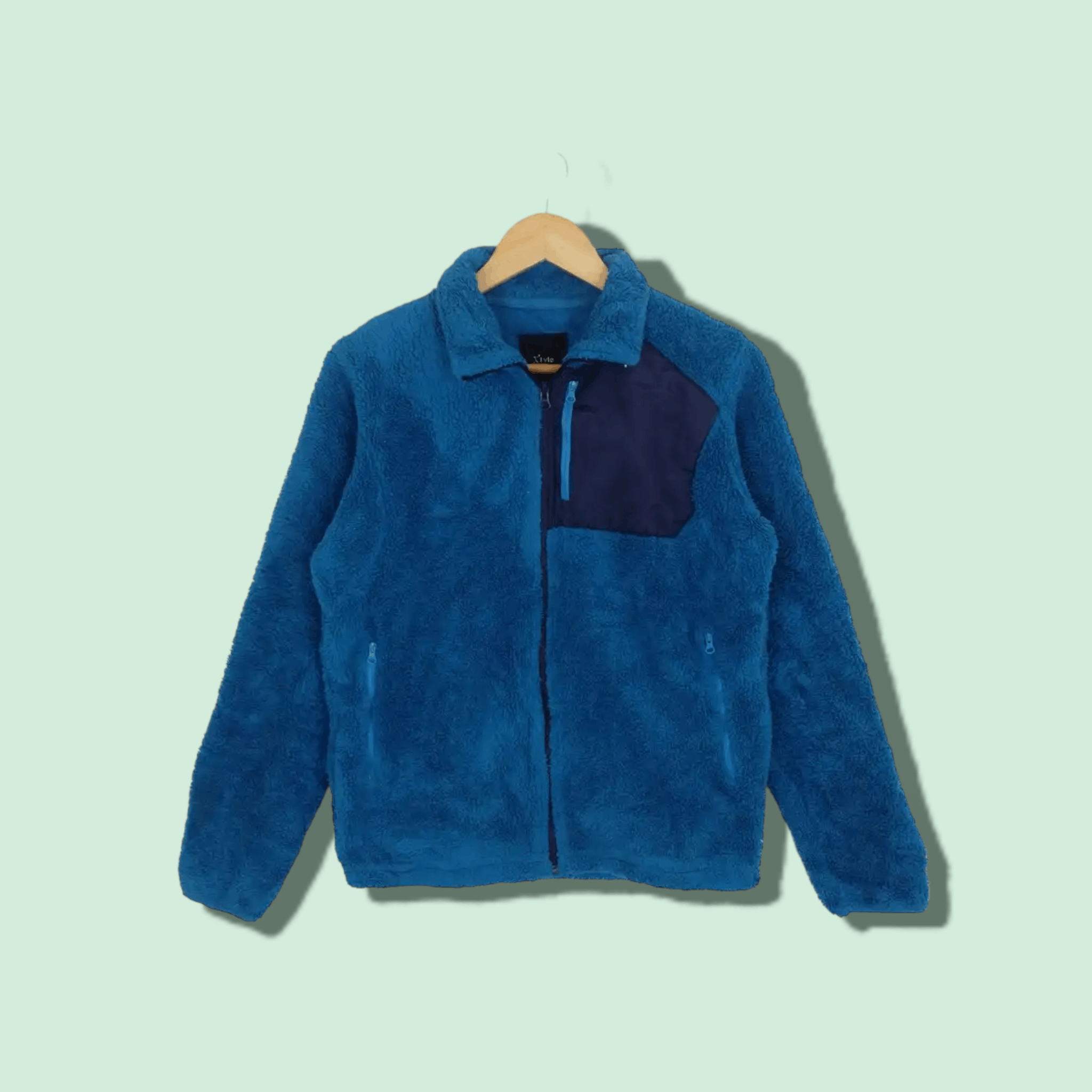 Japanese Brand X'TYLE Japan Fluffy Fleece Jacket Size US S / EU 44-46 / 1 - 1 Thumbnail