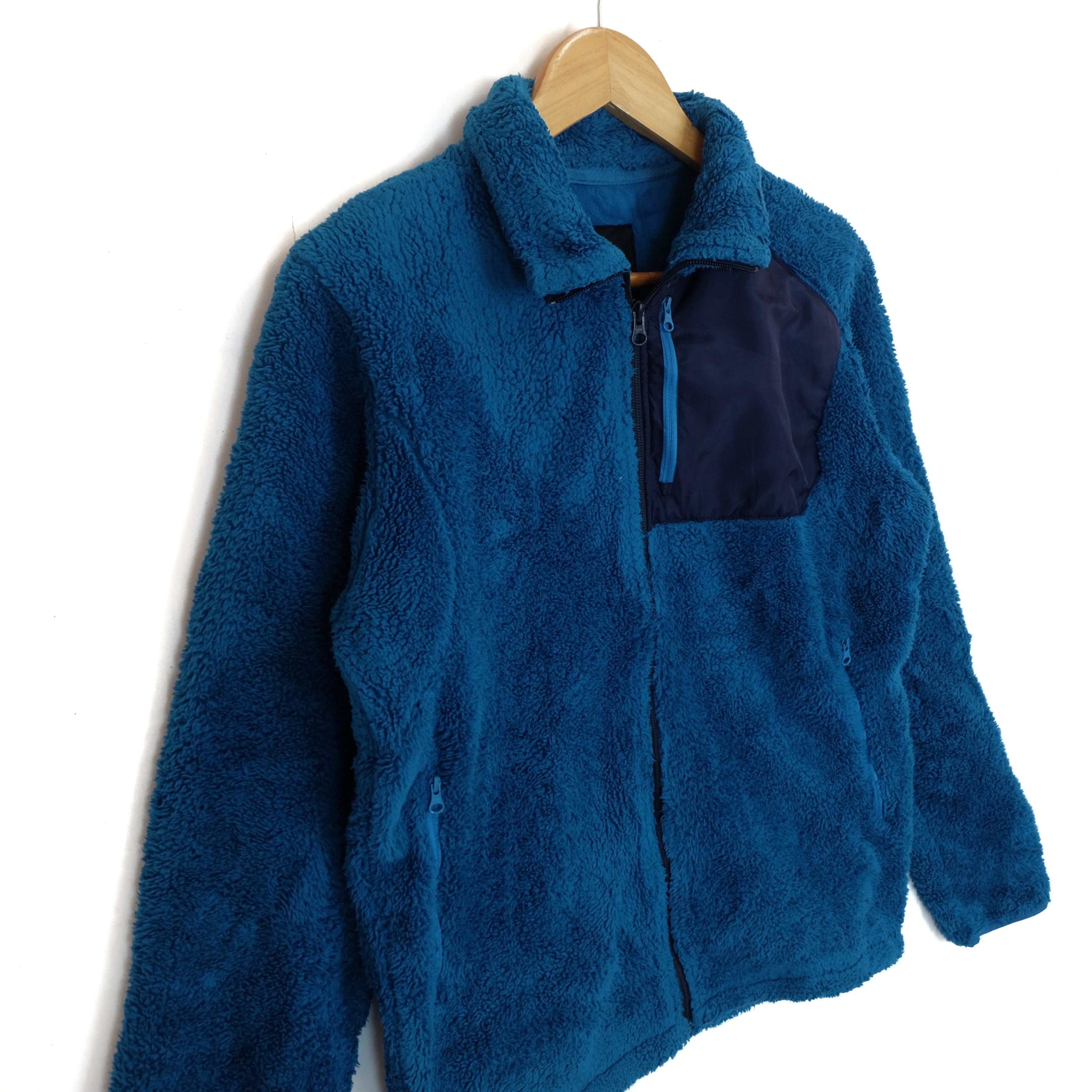 Japanese Brand X'TYLE Japan Fluffy Fleece Jacket Size US S / EU 44-46 / 1 - 5 Thumbnail