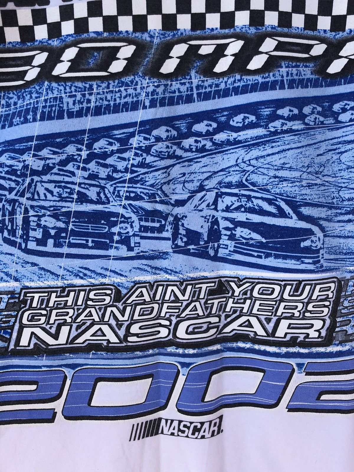 NASCAR Vintage 2002 NASCAR Winston Cup Series White Tee Size US L / EU 52-54 / 3 - 5 Thumbnail