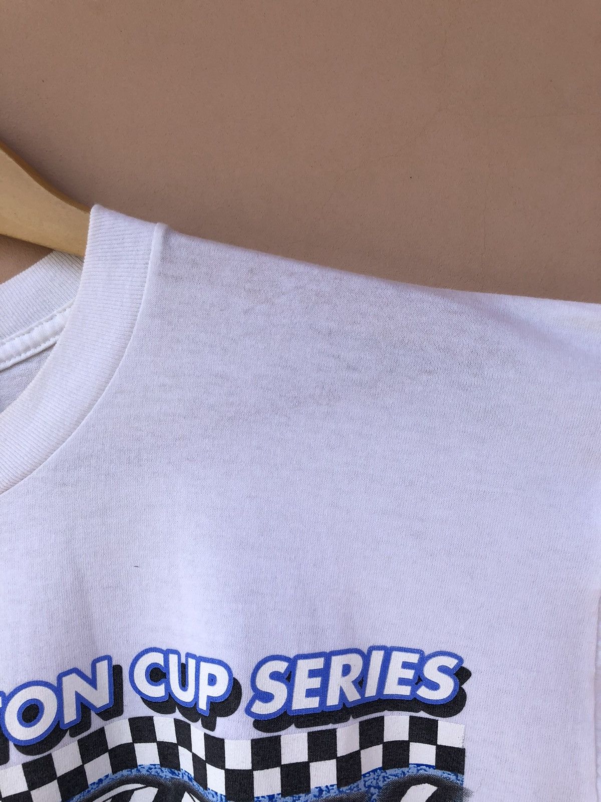 NASCAR Vintage 2002 NASCAR Winston Cup Series White Tee Size US L / EU 52-54 / 3 - 9 Thumbnail