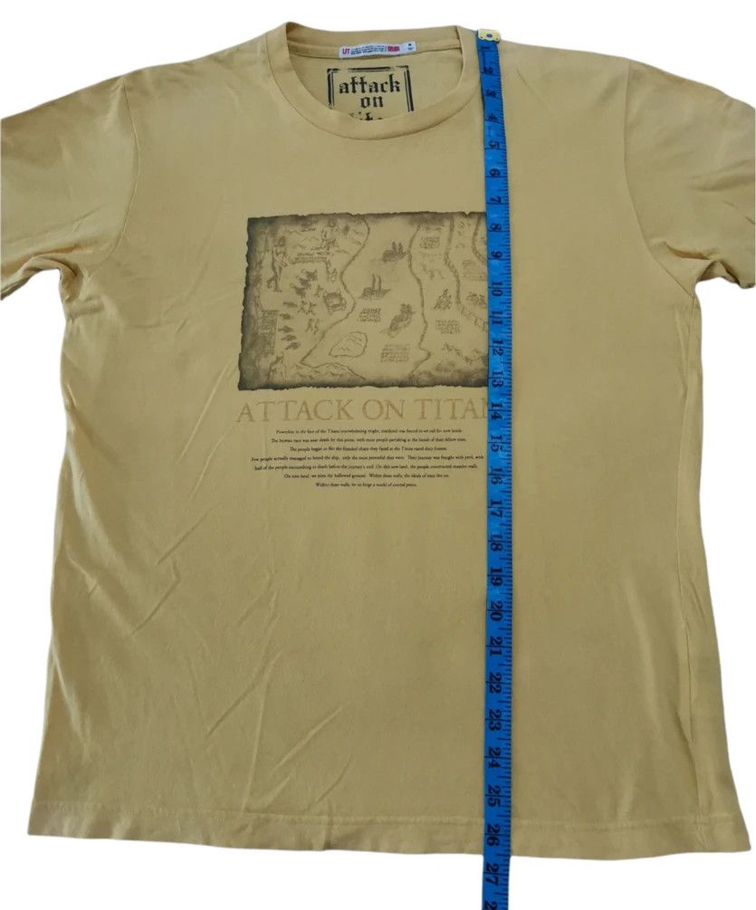Anime Attack on Titan Japan Anime Tee Akira Evangelion Bleach Size US M / EU 48-50 / 2 - 5 Thumbnail