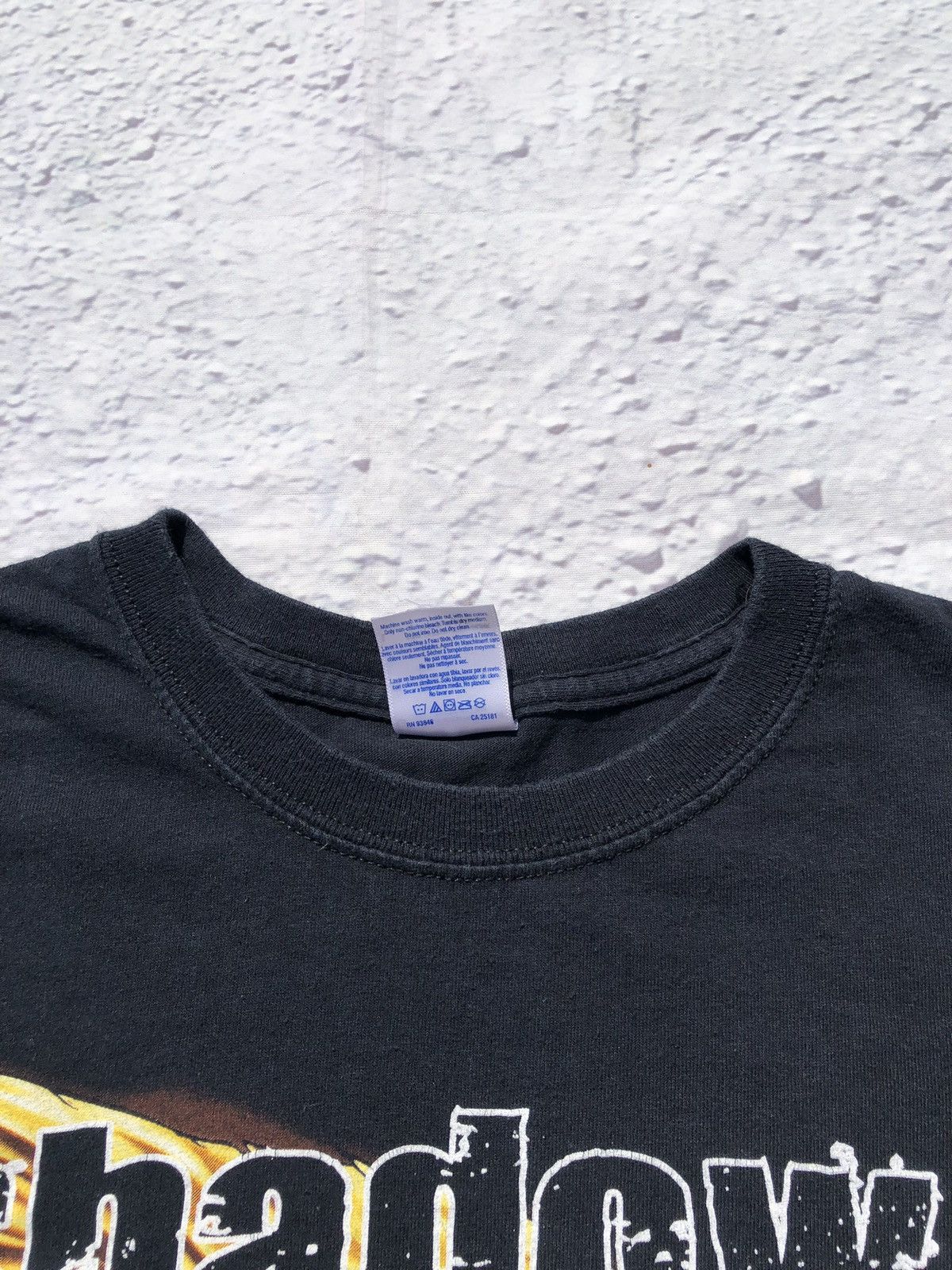 Harley Davidson Vintage 2000s Shadow of the Wings Tronseal Ltd Black Tee Size US L / EU 52-54 / 3 - 8 Thumbnail