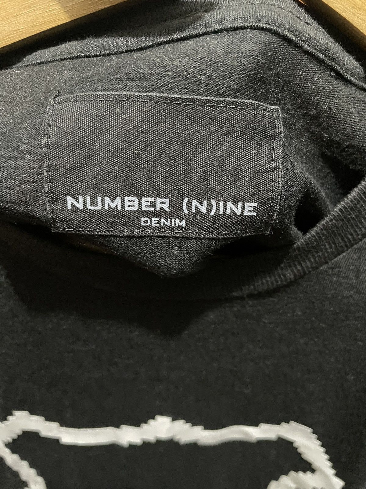 Japanese Brand Number Nine Patch Blank Logo Tee Size US XS / EU 42 / 0 - 5 Thumbnail