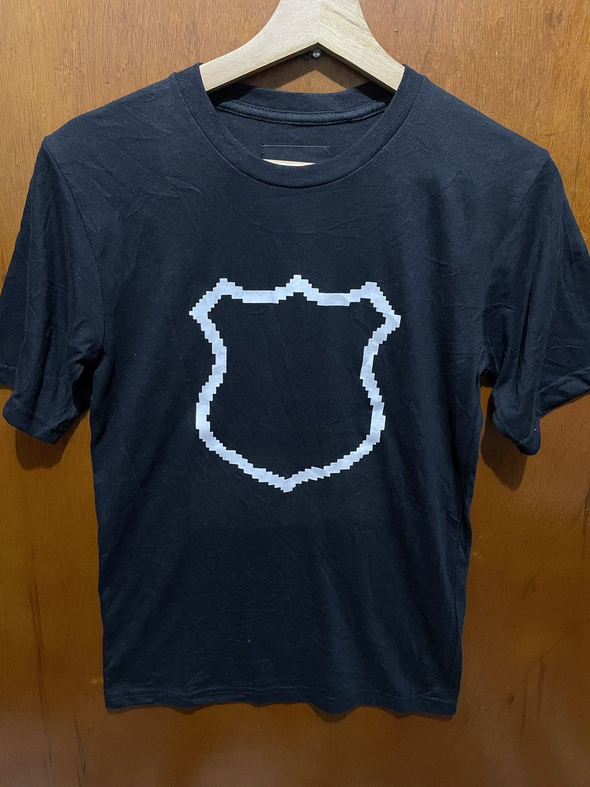 Japanese Brand Number Nine Patch Blank Logo Tee Size US XS / EU 42 / 0 - 2 Thumbnail