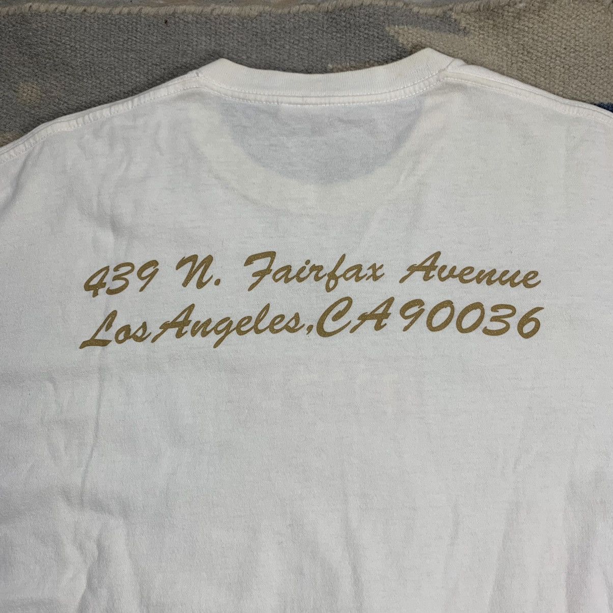 Supreme Hebrew Box Logo Shirt LA Store Opening Very Rare