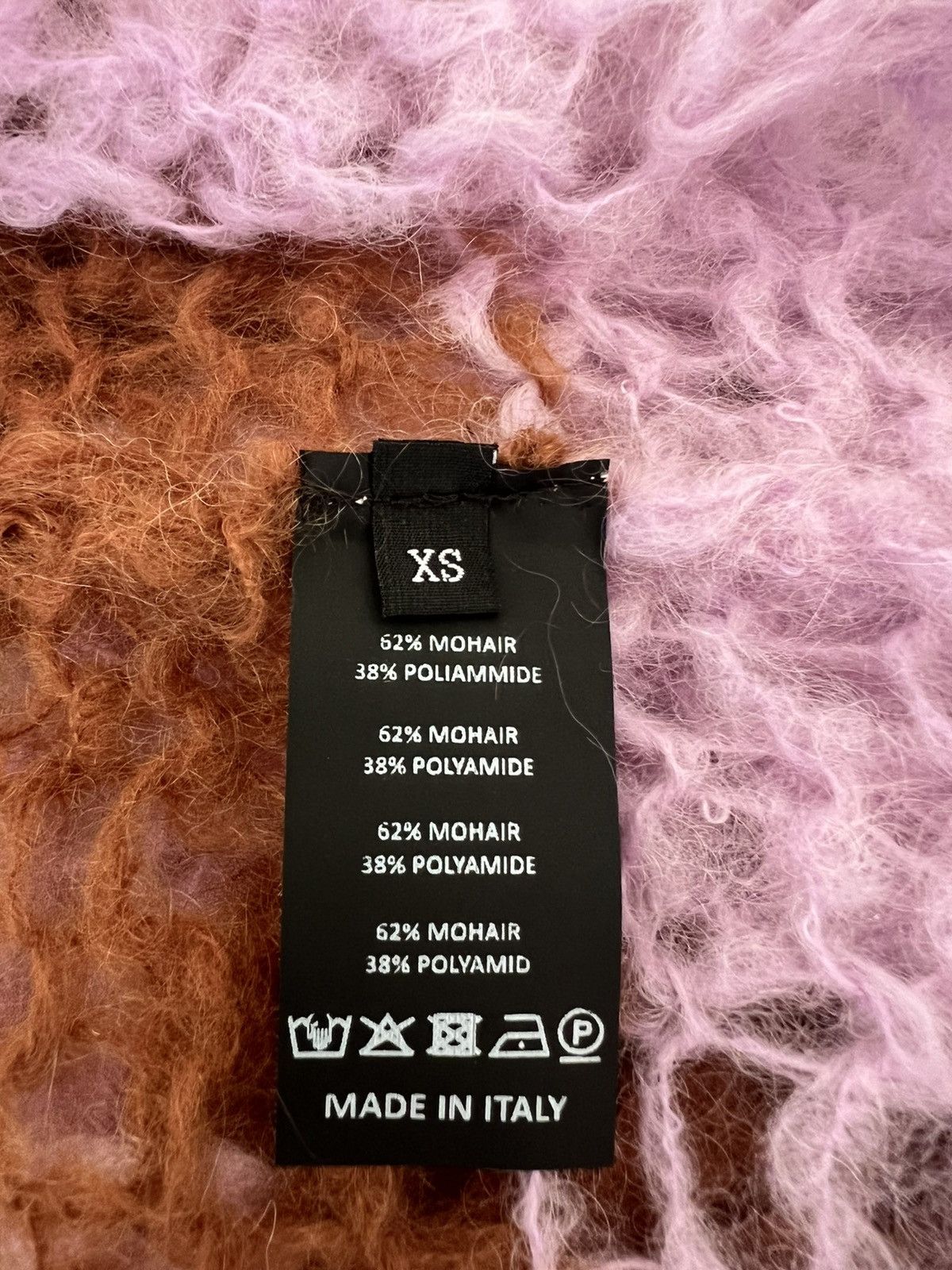 Raf Simons Raf Simons Mohair Stripe Punk Sweater Size US XS / EU 42 / 0 - 7 Thumbnail