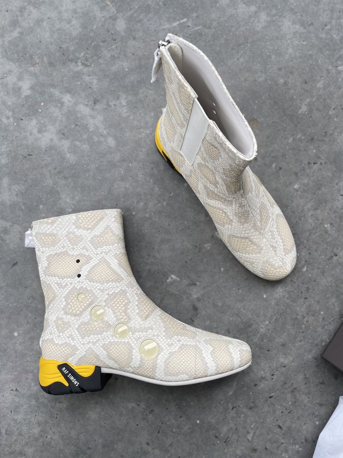 Raf Simons 🔥RARE🔥 Raf Simons Solaris 21 Snakeskin Boots Size US 10 / EU 43 - 8 Thumbnail