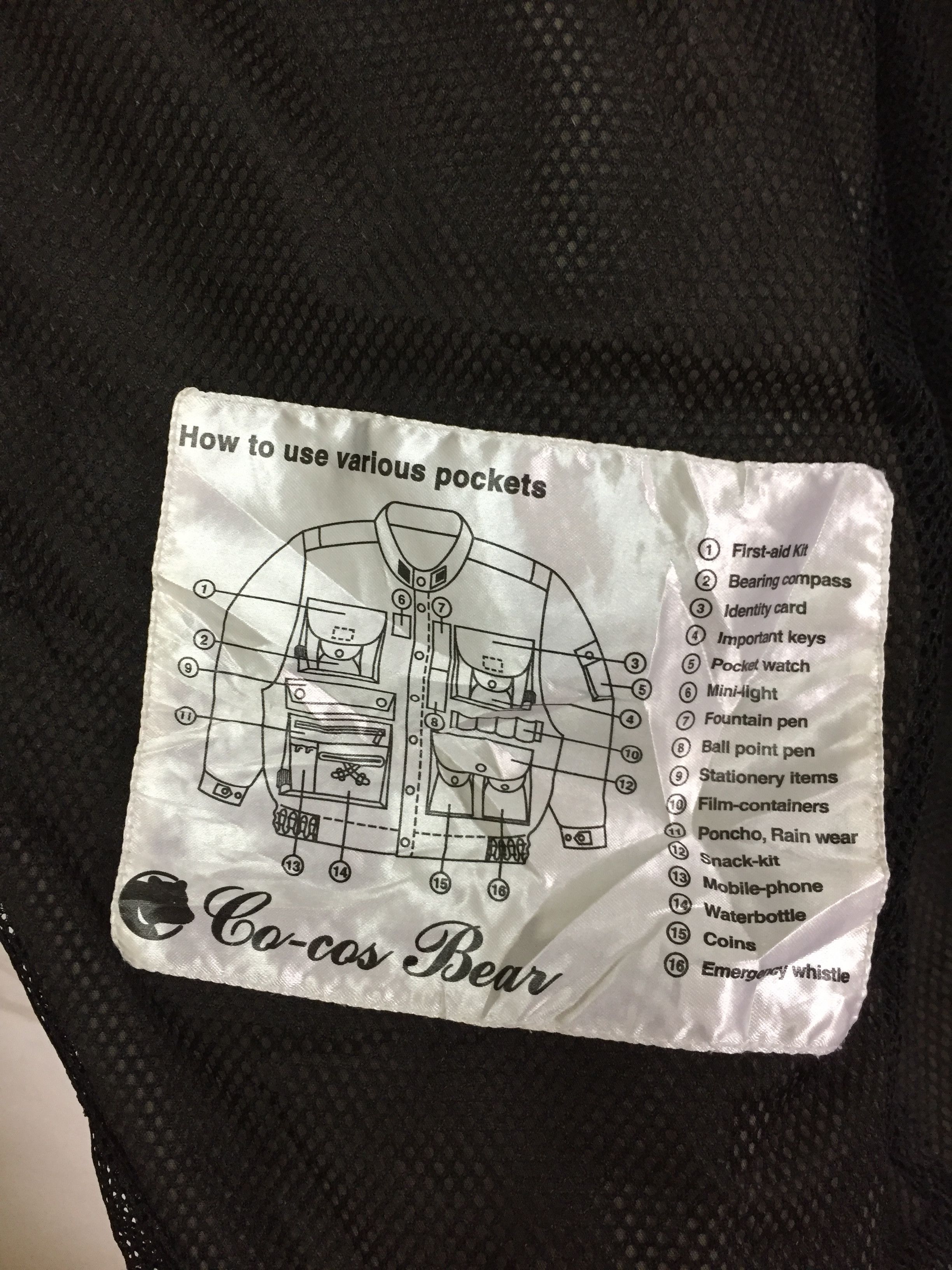 Japanese Brand 90's UTILITY TACTICAL Multipocket BY CO-COS BEAN Size US M / EU 48-50 / 2 - 16 Thumbnail