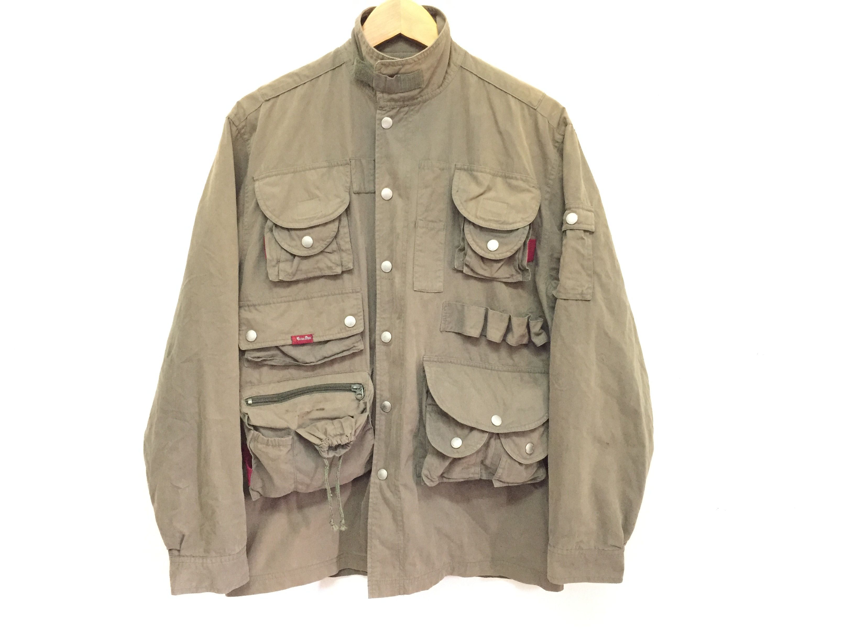 Japanese Brand 90's UTILITY TACTICAL Multipocket BY CO-COS BEAN Size US M / EU 48-50 / 2 - 3 Thumbnail
