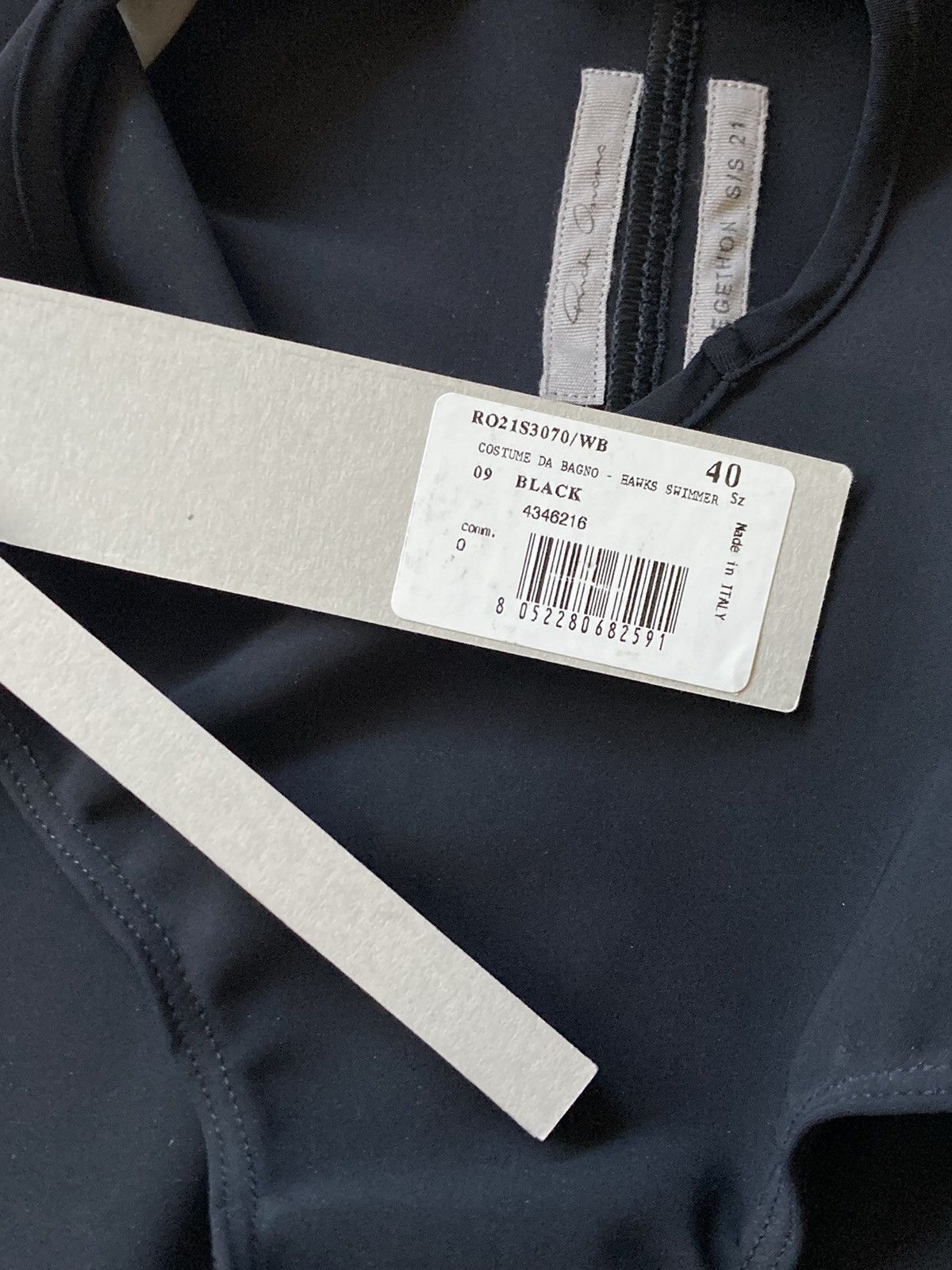 Rick Owens HAWK Full Body Swim suit Bikini SAMPLE Size S / US 4 / IT 40 - 10 Thumbnail