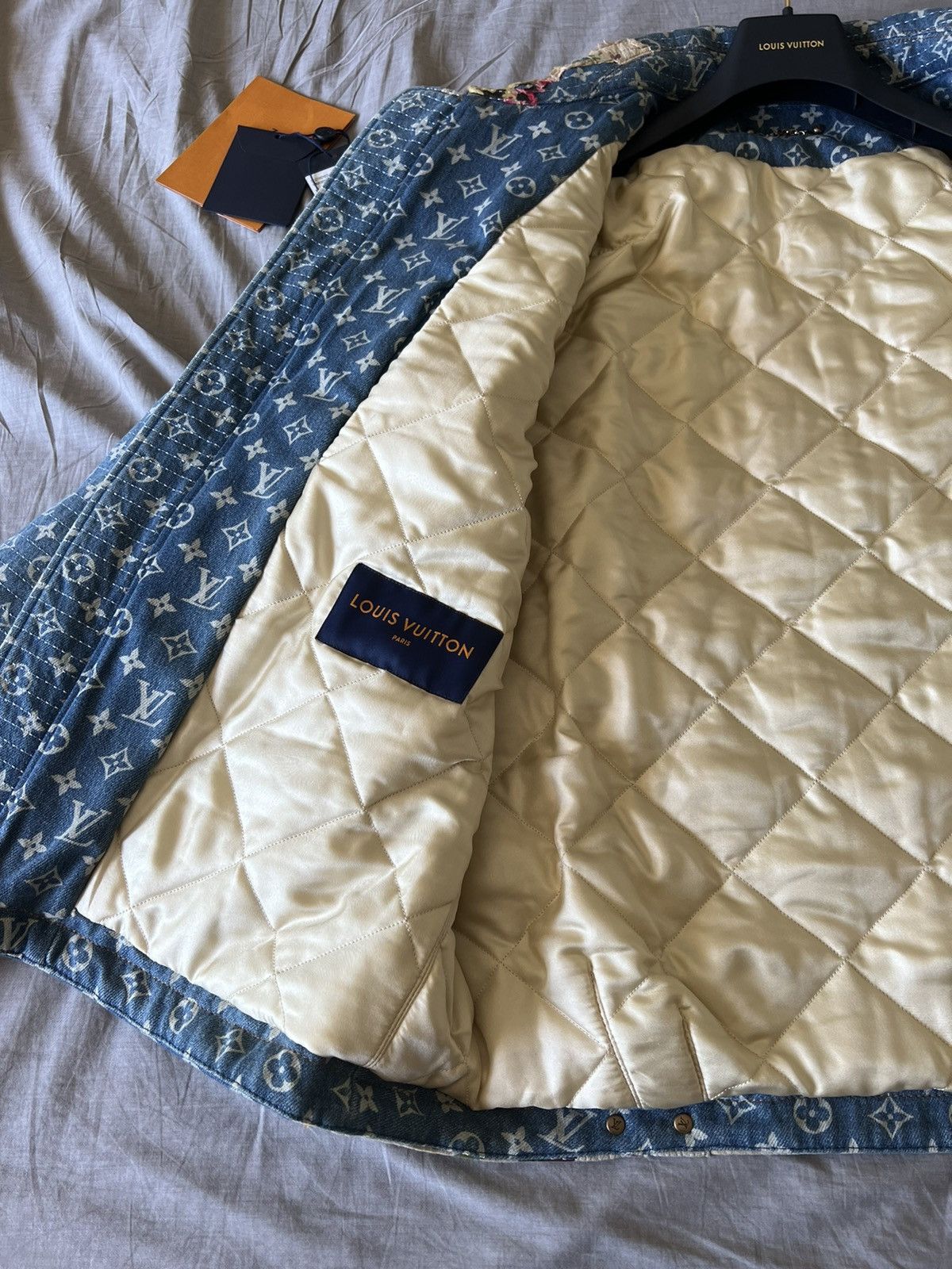 Louis Vuitton DS Louis Vuitton Destroyed Workwear Denim Jacket Size US M / EU 48-50 / 2 - 5 Thumbnail