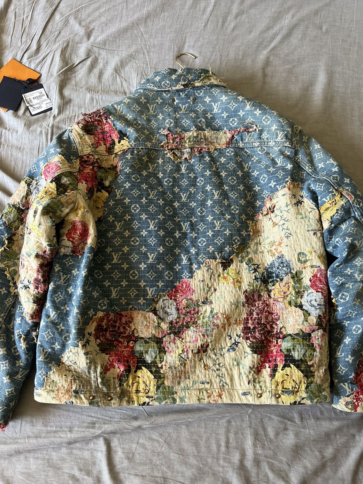 Louis Vuitton DS Louis Vuitton Destroyed Workwear Denim Jacket Size US M / EU 48-50 / 2 - 6 Thumbnail