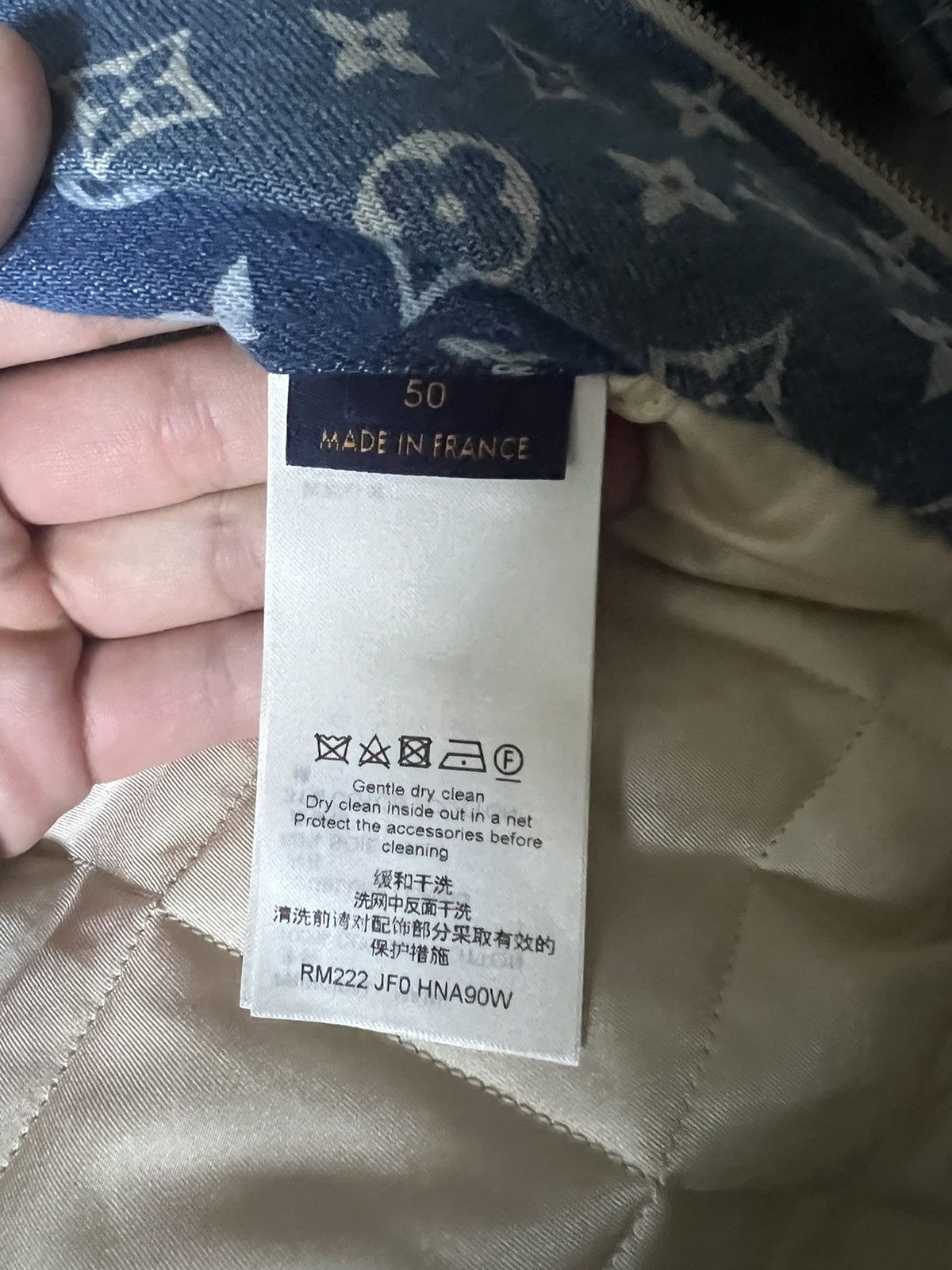 Louis Vuitton DS Louis Vuitton Destroyed Workwear Denim Jacket Size US M / EU 48-50 / 2 - 9 Thumbnail