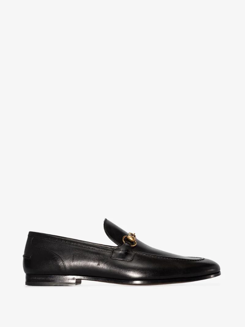 Black Jordaan Leather Loafers