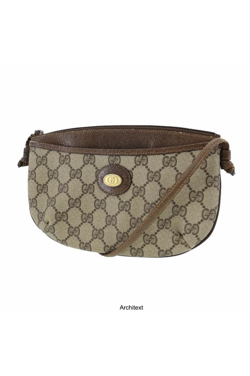 Gucci Crossbody Shoulder Bag in Brown, Women's