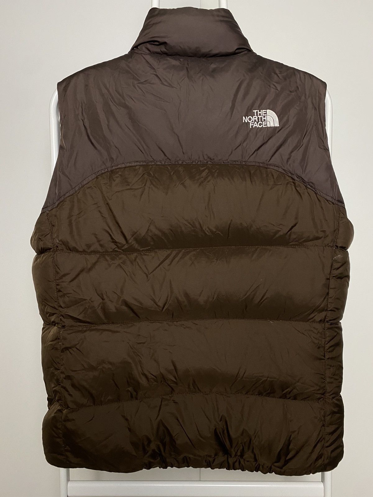 The North Face × Vintage The North Face vintage brown puffer vest 700 nuptse kendall Size XS / US 0-2 / IT 36-38 - 5 Thumbnail