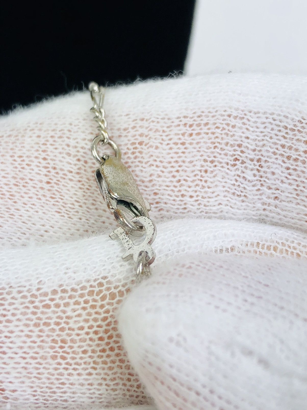 Dior Dior cursive logo necklace Size ONE SIZE - 4 Thumbnail