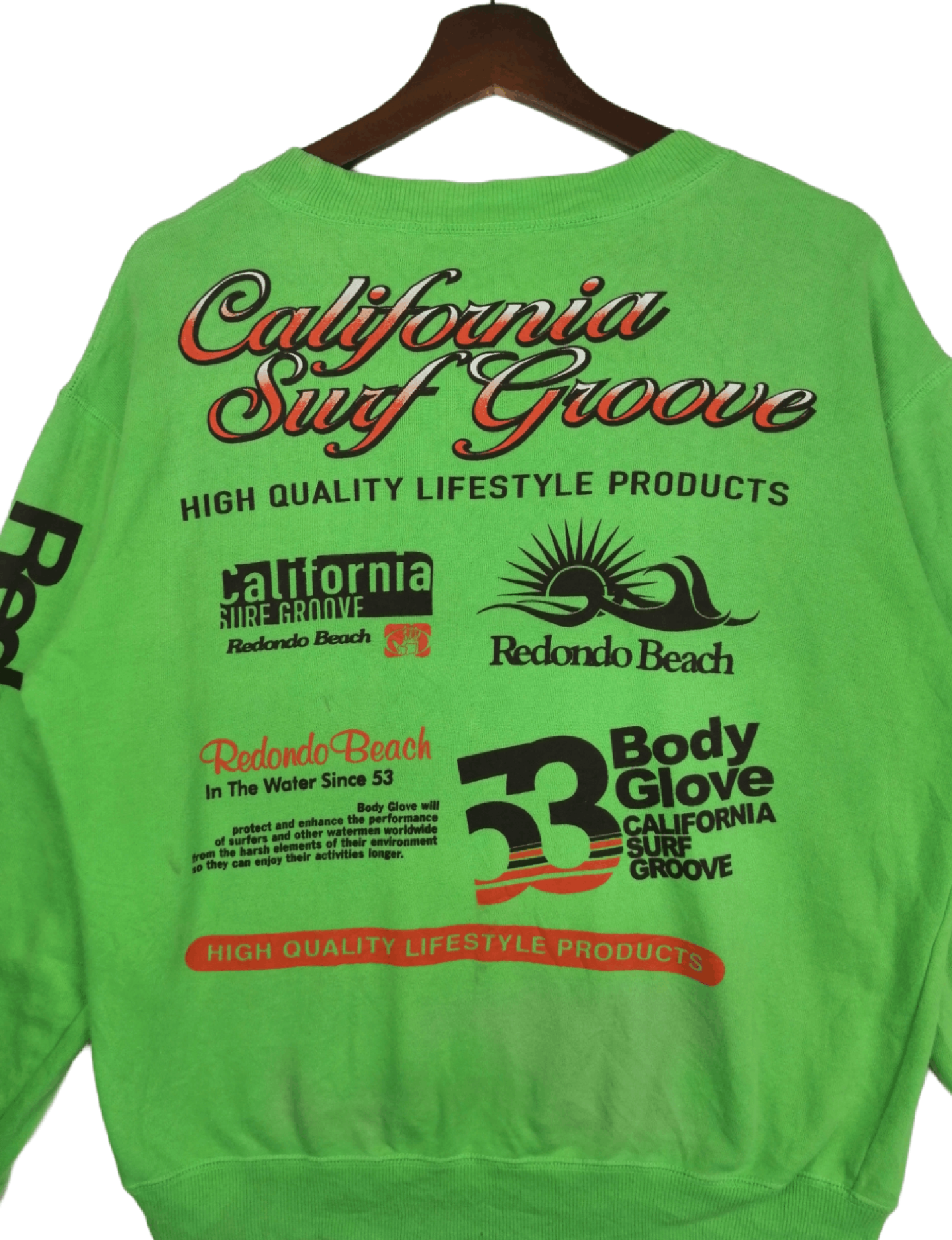 Body Glove California Surf Body Gloove Big Logo Crewneck Size US M / EU 48-50 / 2 - 4 Thumbnail