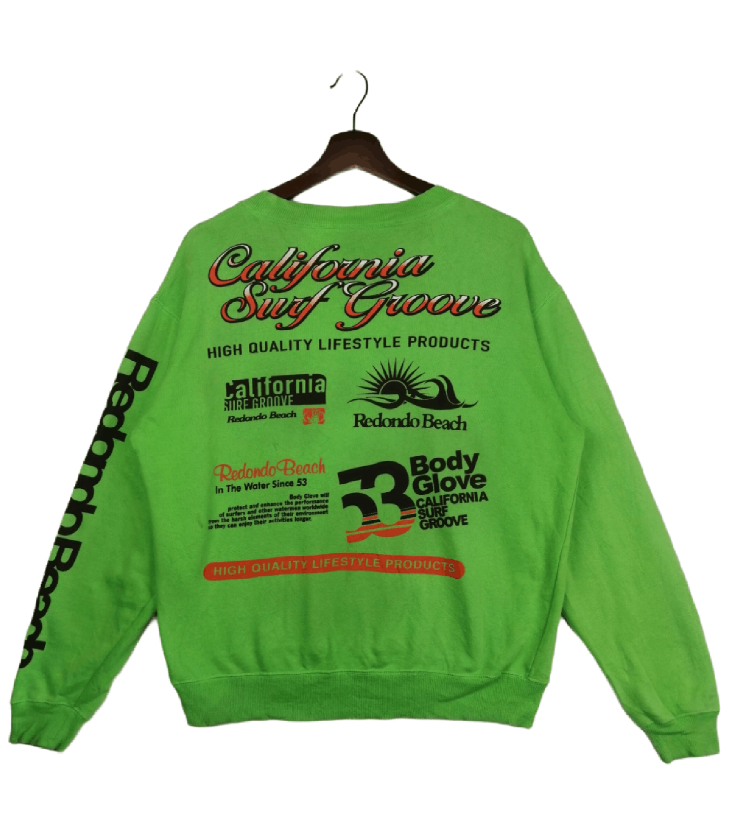 Body Glove California Surf Body Gloove Big Logo Crewneck Size US M / EU 48-50 / 2 - 8 Thumbnail