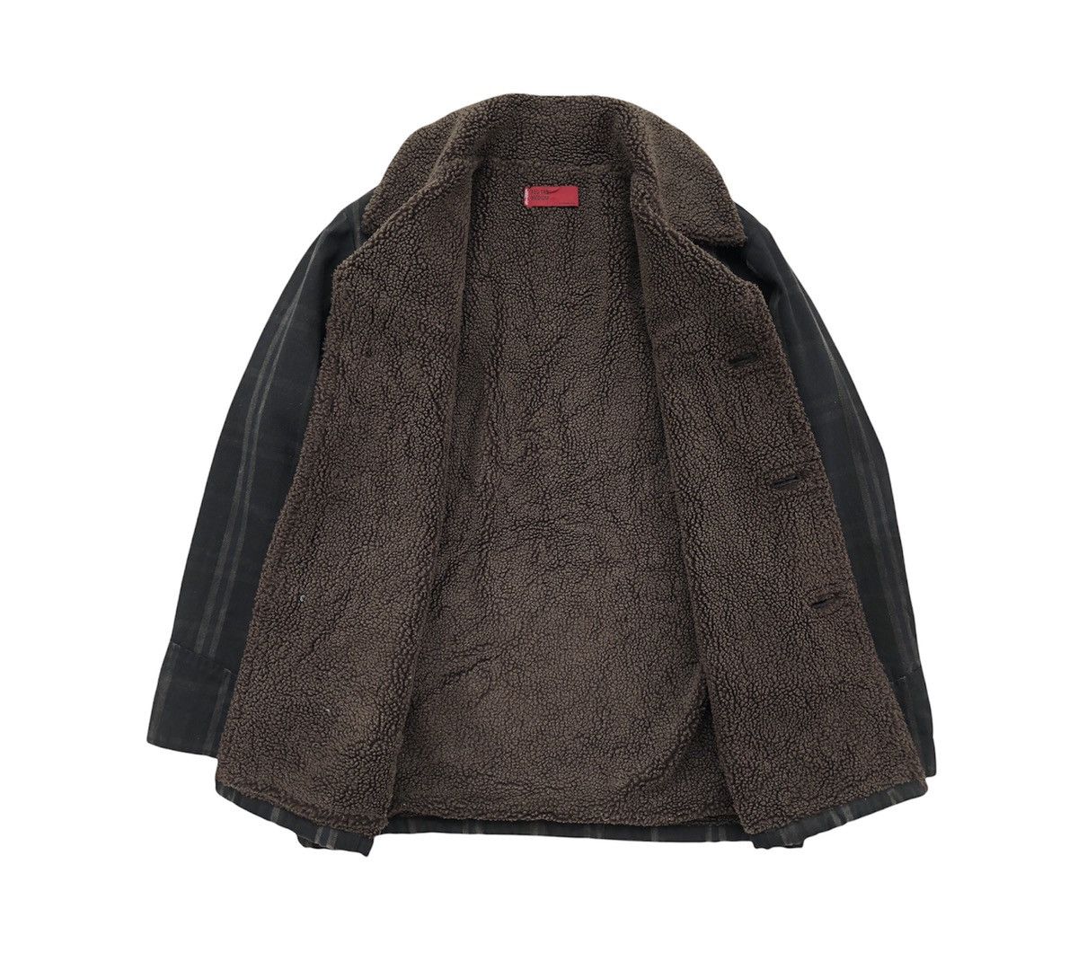 Levi's Levi's RedTab Double Breasted Jacket FauxFur Collar Checked Size US M / EU 48-50 / 2 - 4 Thumbnail