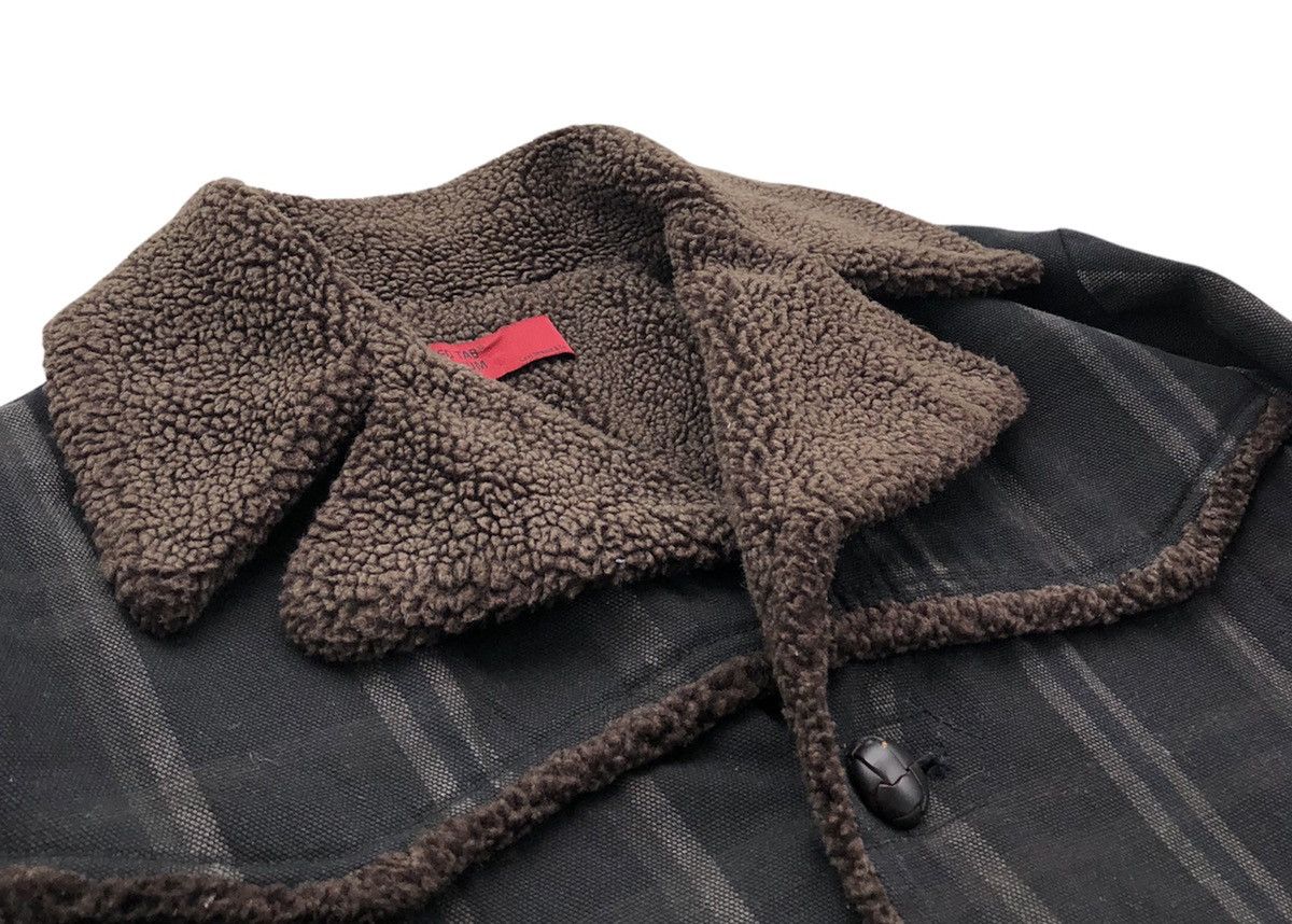 Levi's Levi's RedTab Double Breasted Jacket FauxFur Collar Checked Size US M / EU 48-50 / 2 - 7 Thumbnail