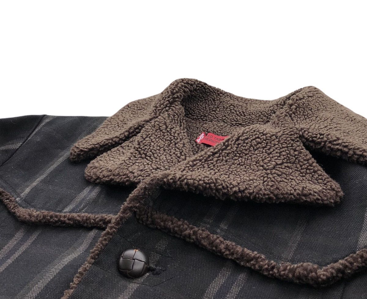 Levi's Levi's RedTab Double Breasted Jacket FauxFur Collar Checked Size US M / EU 48-50 / 2 - 8 Thumbnail