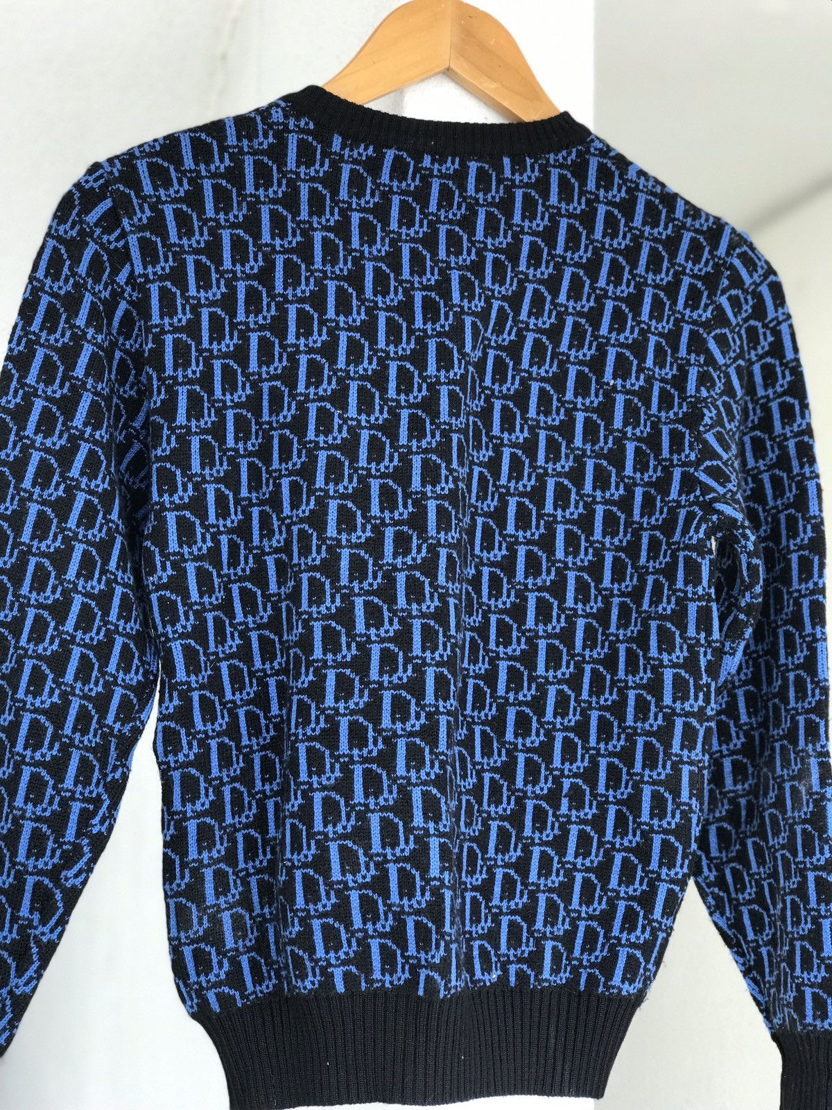 Christian Dior Monsieur × Dior 80s Christian Dior Monogram Knit Sweater Size US S / EU 44-46 / 1 - 13 Thumbnail