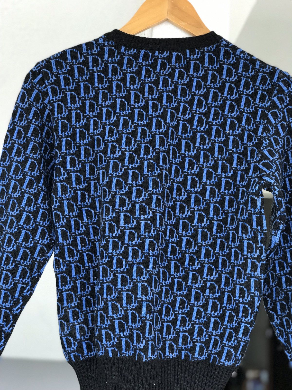 Christian Dior Monsieur × Dior 80s Christian Dior Monogram Knit Sweater Size US S / EU 44-46 / 1 - 14 Thumbnail